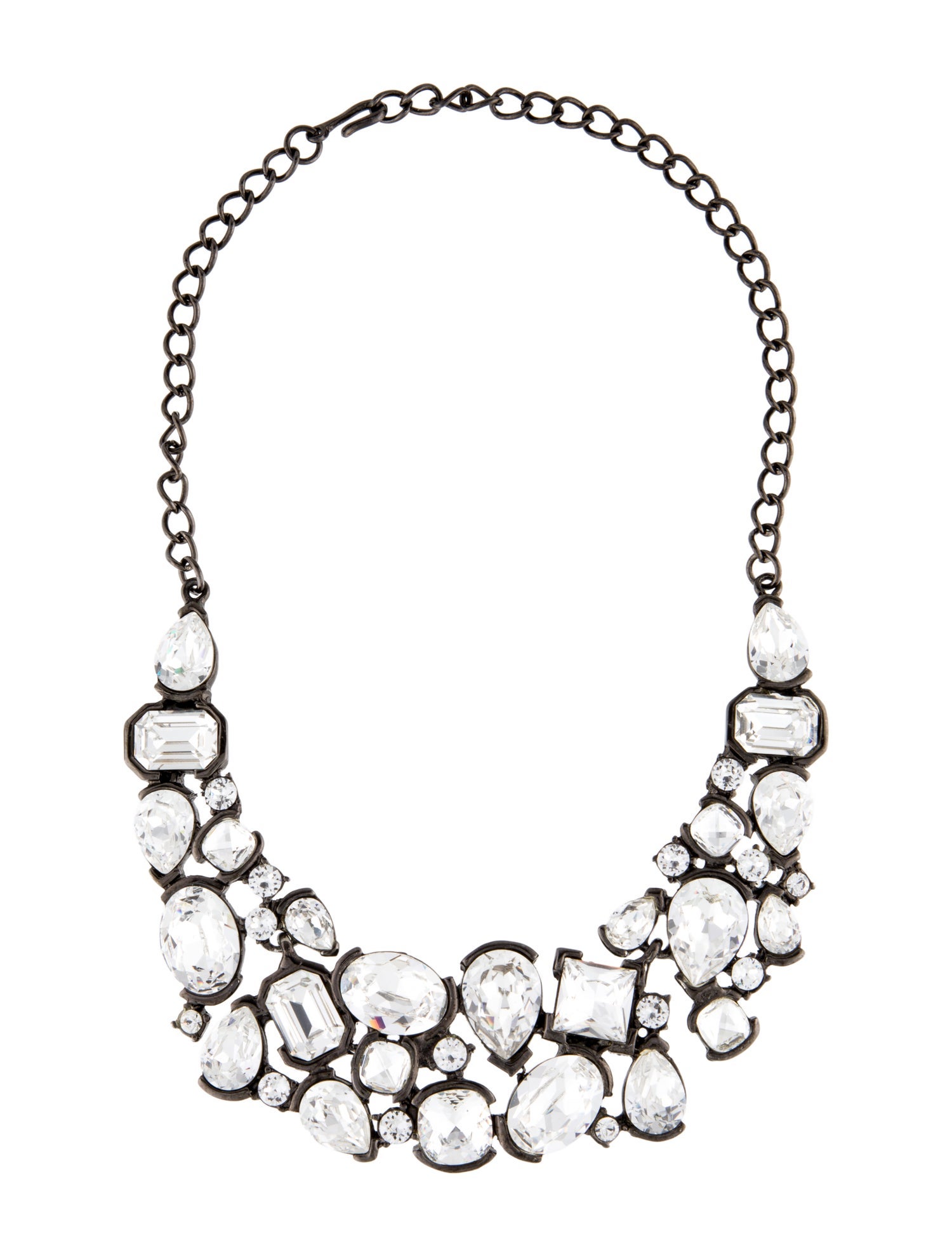 Kenneth Jay Lane Rhinestone Collar Necklace