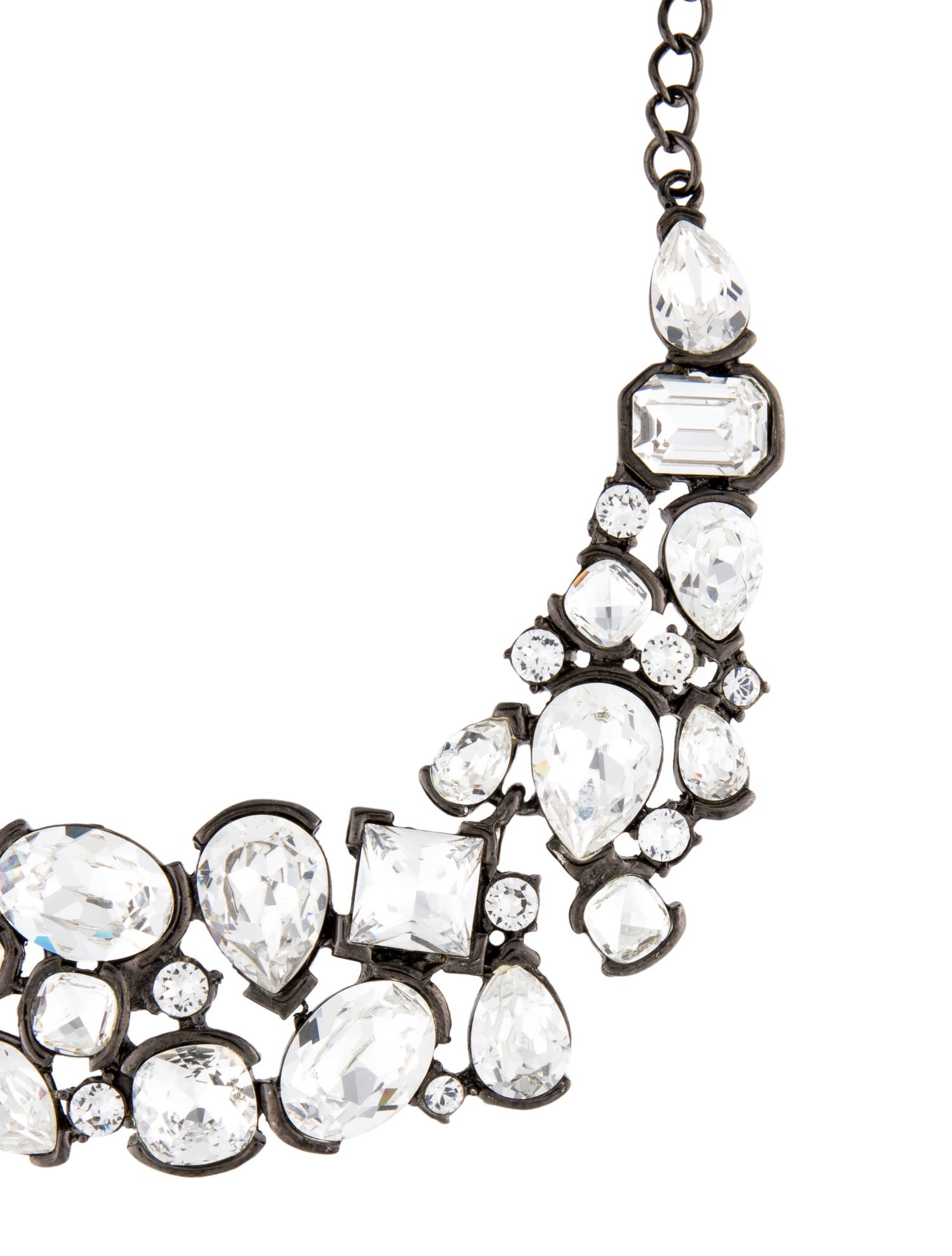 Kenneth Jay Lane Rhinestone Collar Necklace