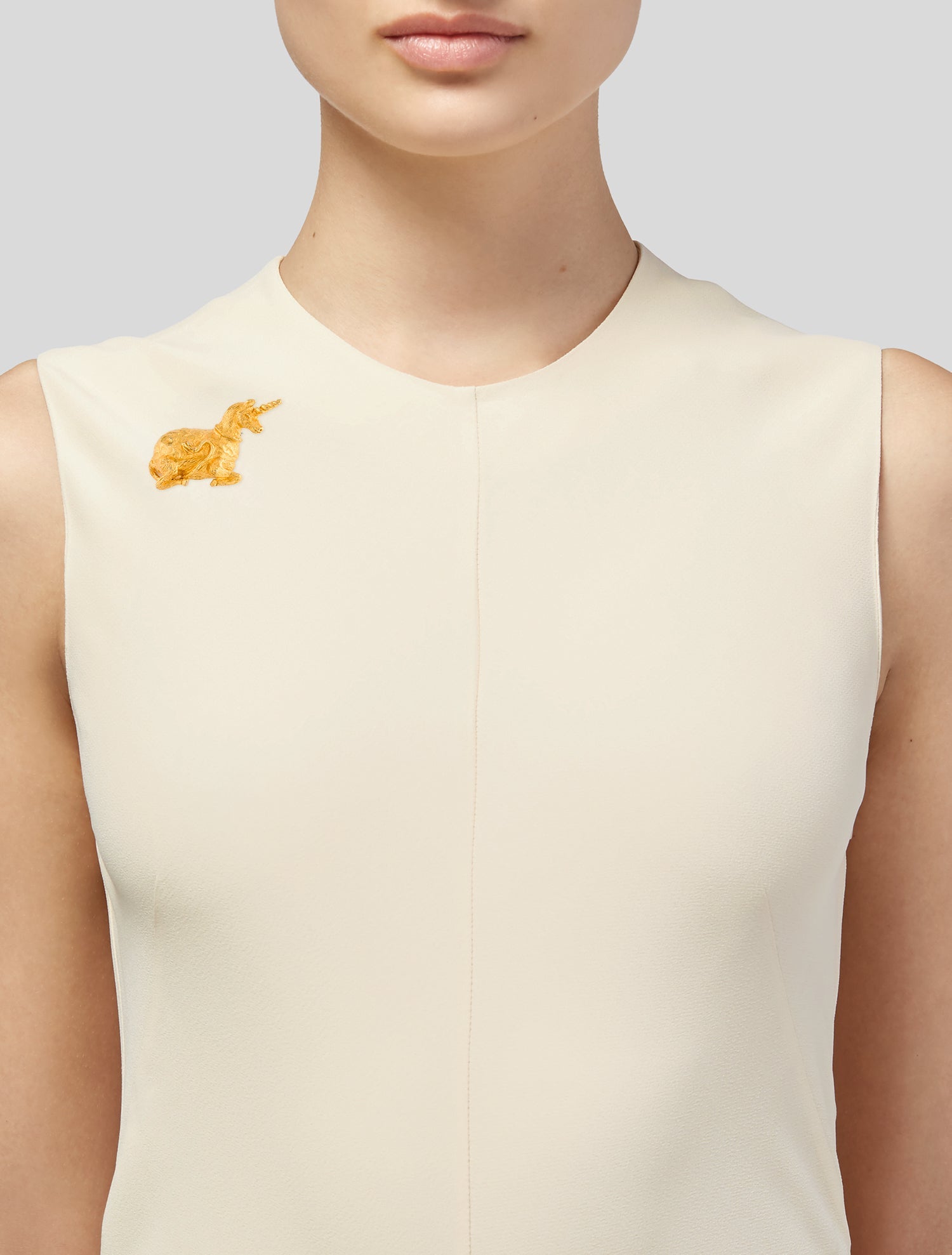 Kenneth Jay Lane Unicorn Brooch
