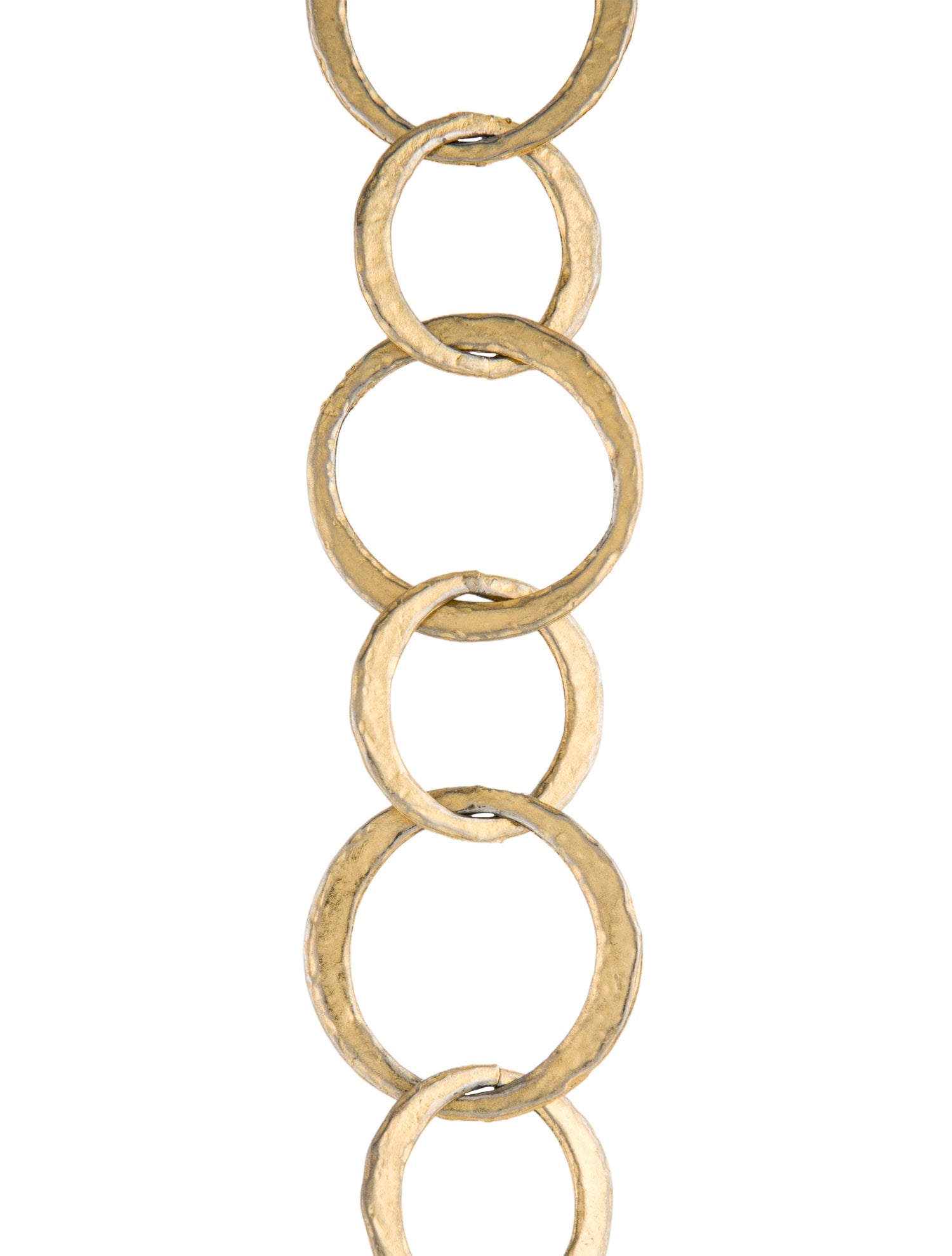 Kenneth Jay Lane Circle Link Chain Necklace
