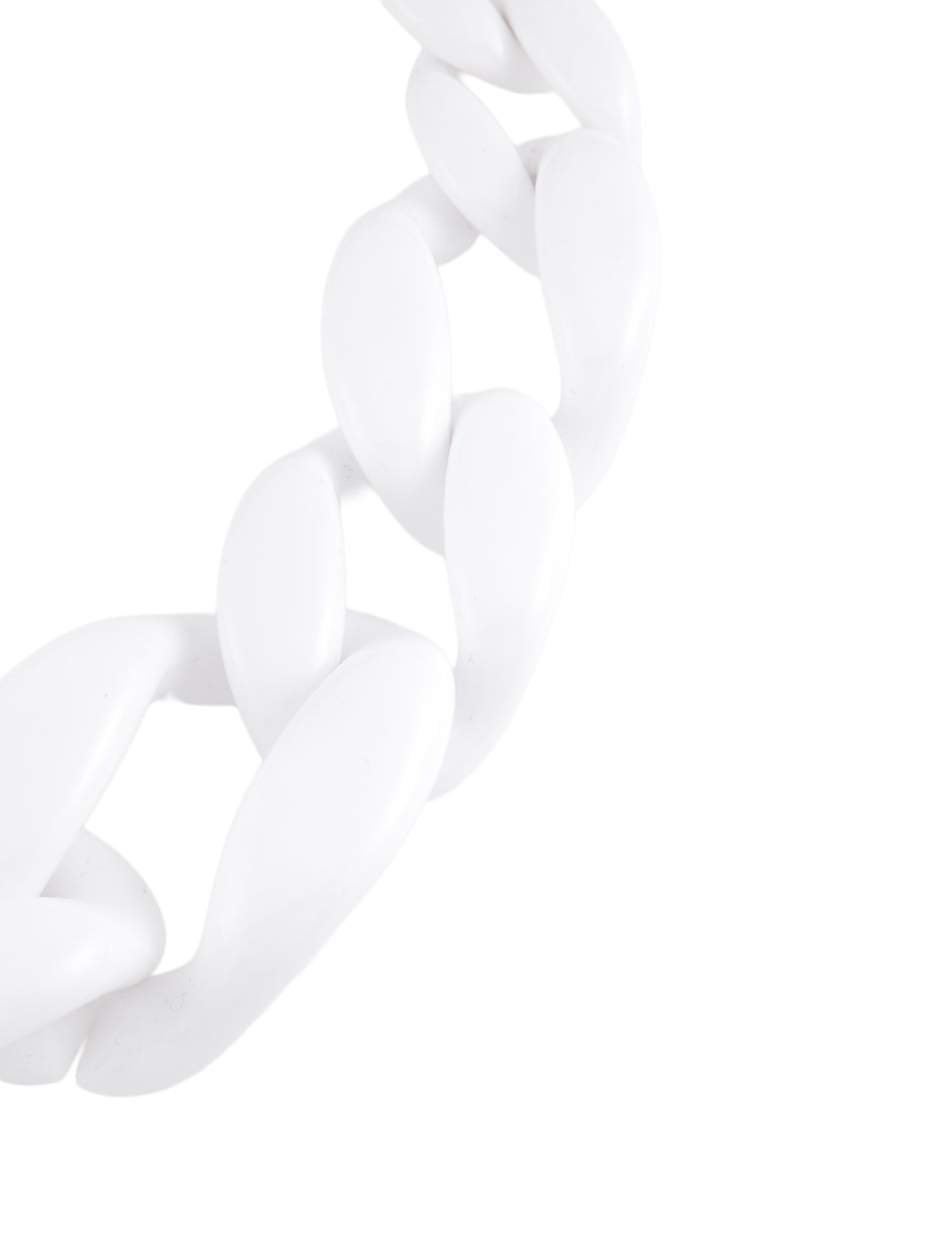 Kenneth Jay Lane Resin Link Collar Necklace