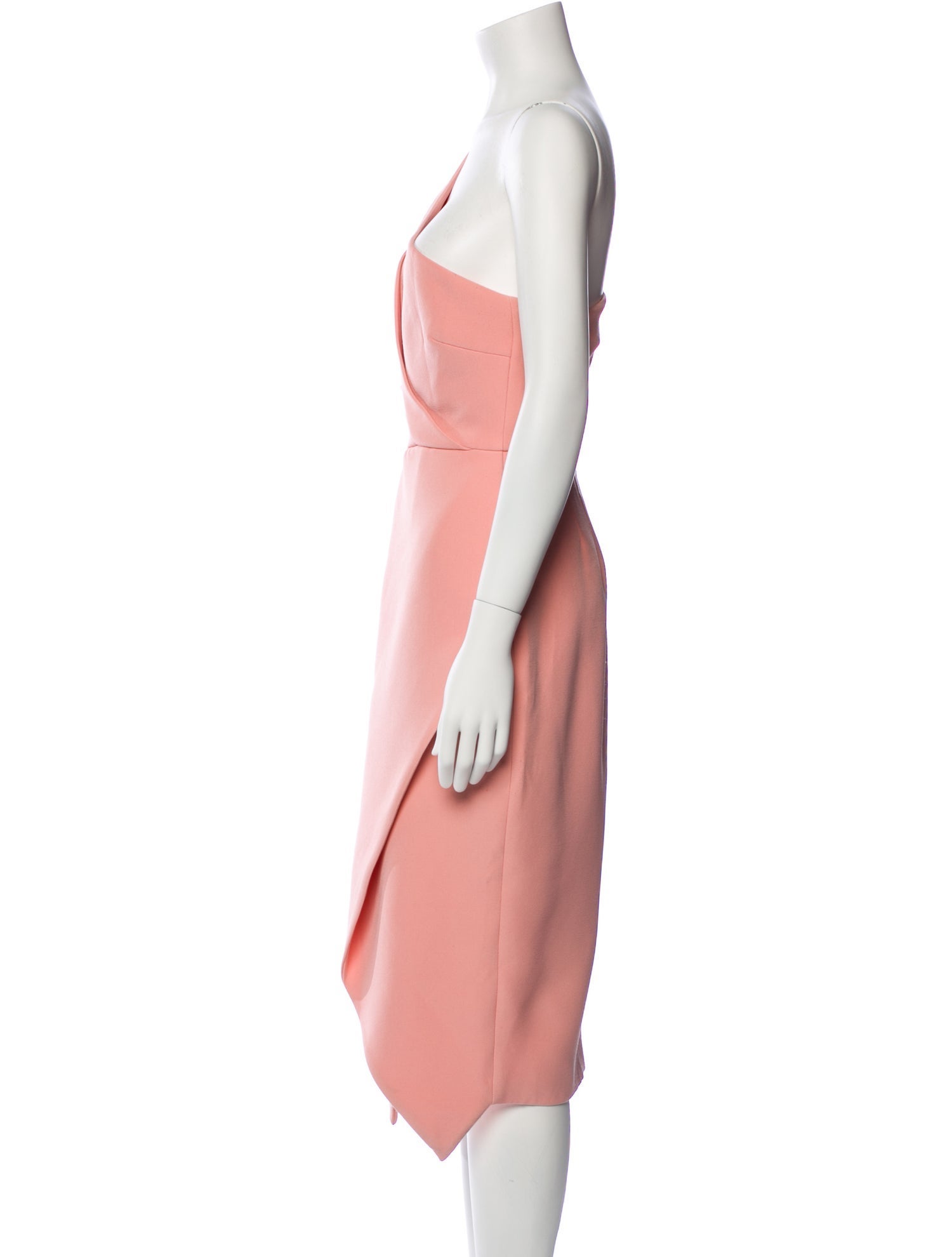 Keepsake One-Shoulder Midi Length Dress