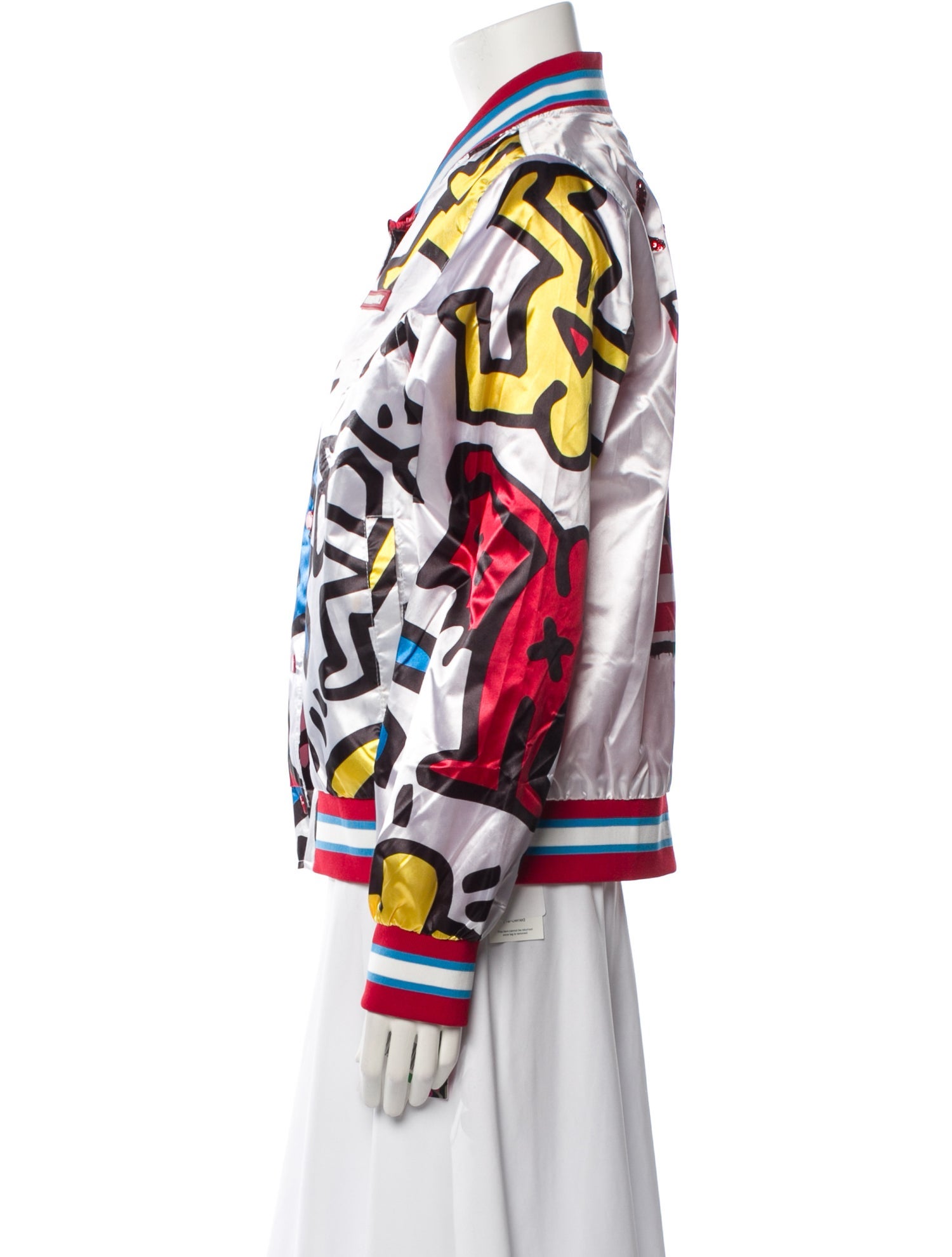 Keith Haring Printed Bomber Jacket