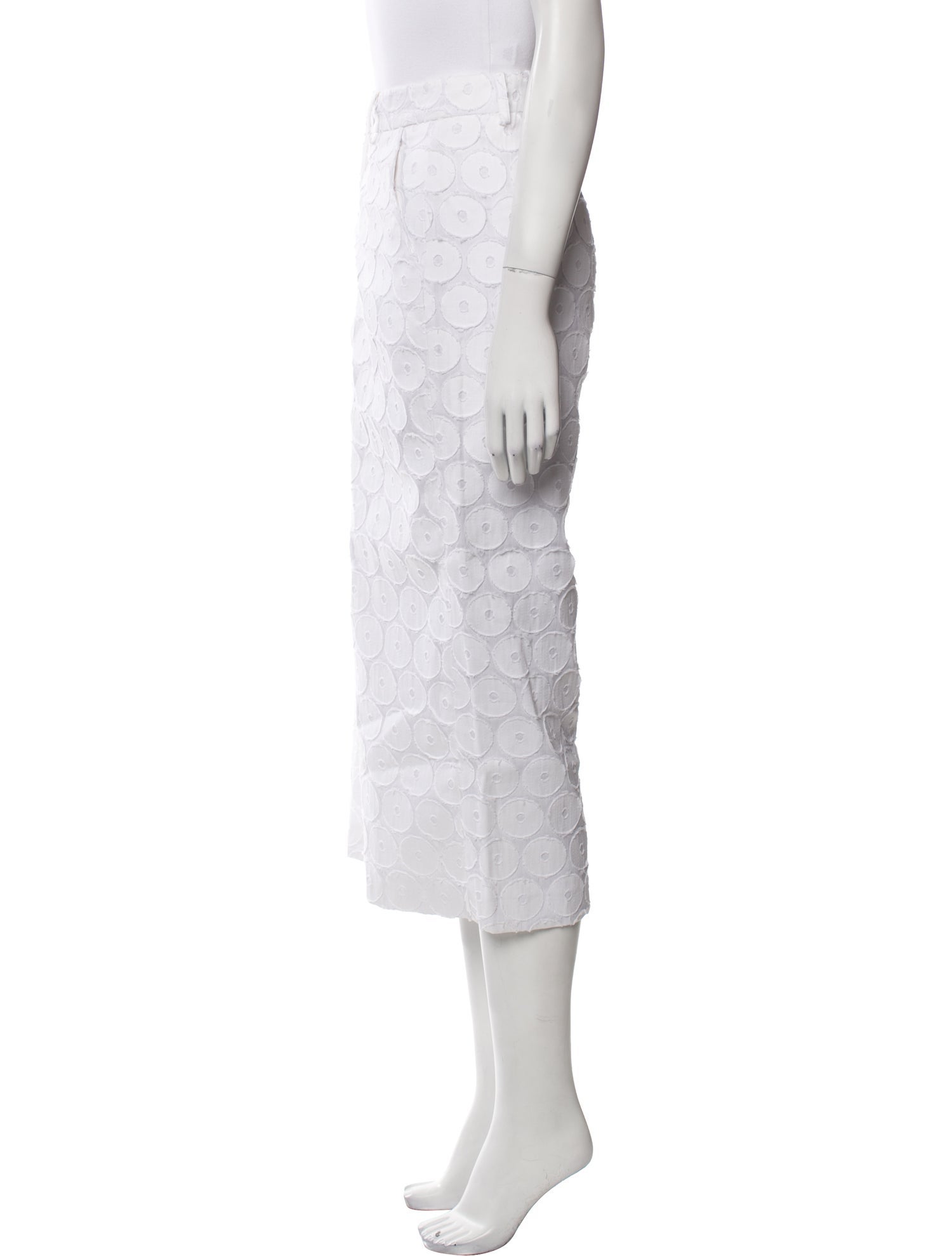 Kiltie Lace Pattern Wide Leg Pants w/ Tags