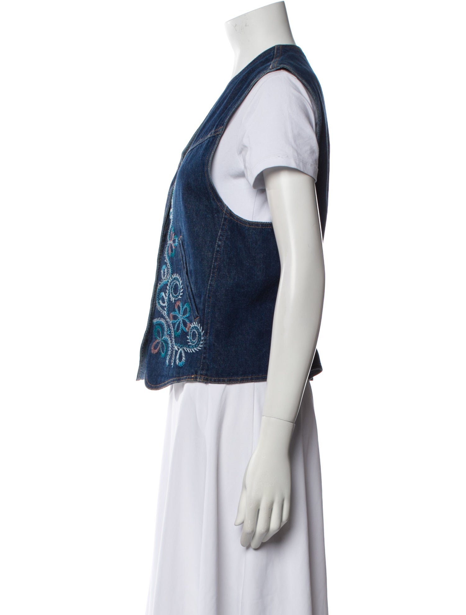 Kenzo Jeans Vintage Late 1980's - Early 1990's Vest