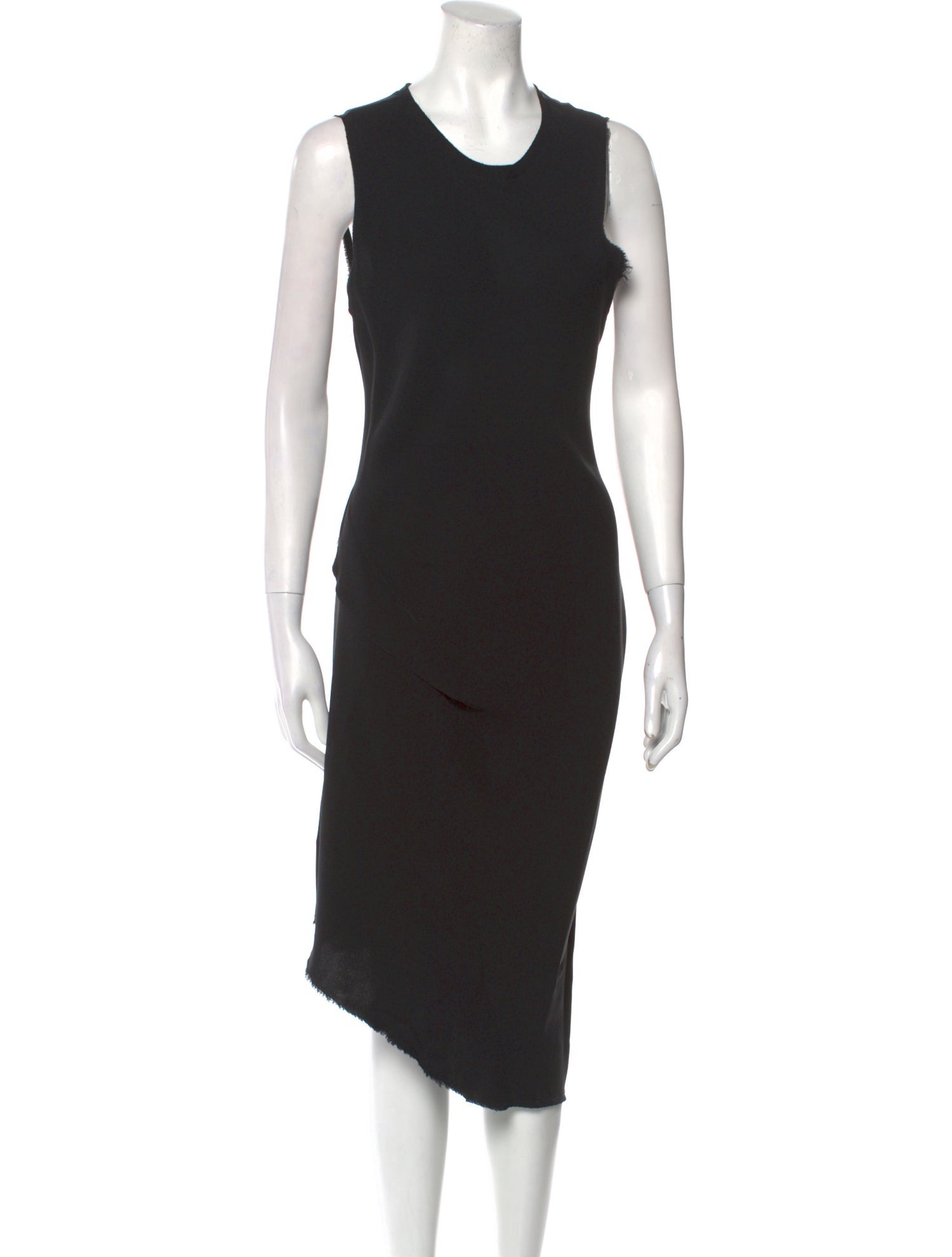 KES Scoop Neck Midi Length Dress