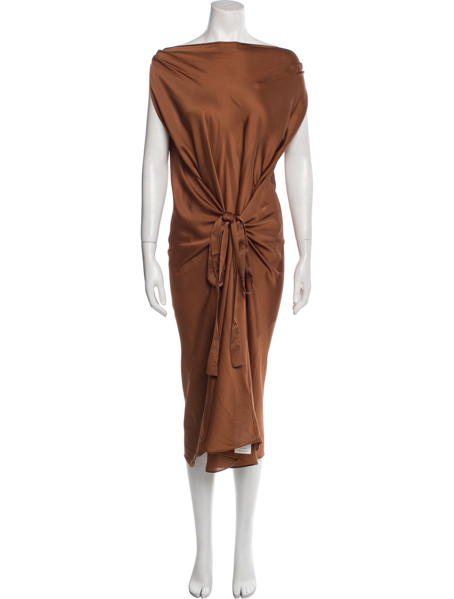 KES Silk Midi Length Dress