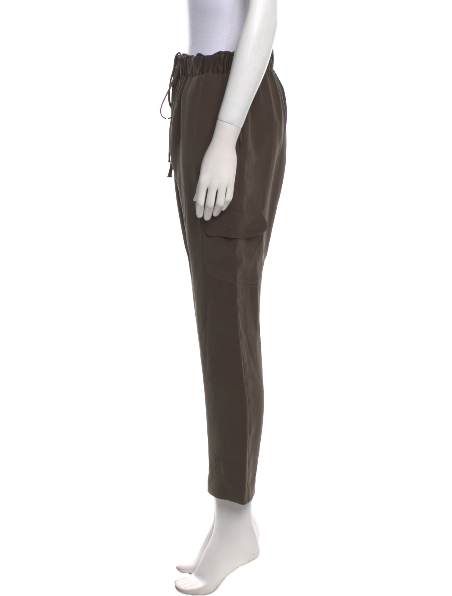 KES Silk Straight Leg Pants