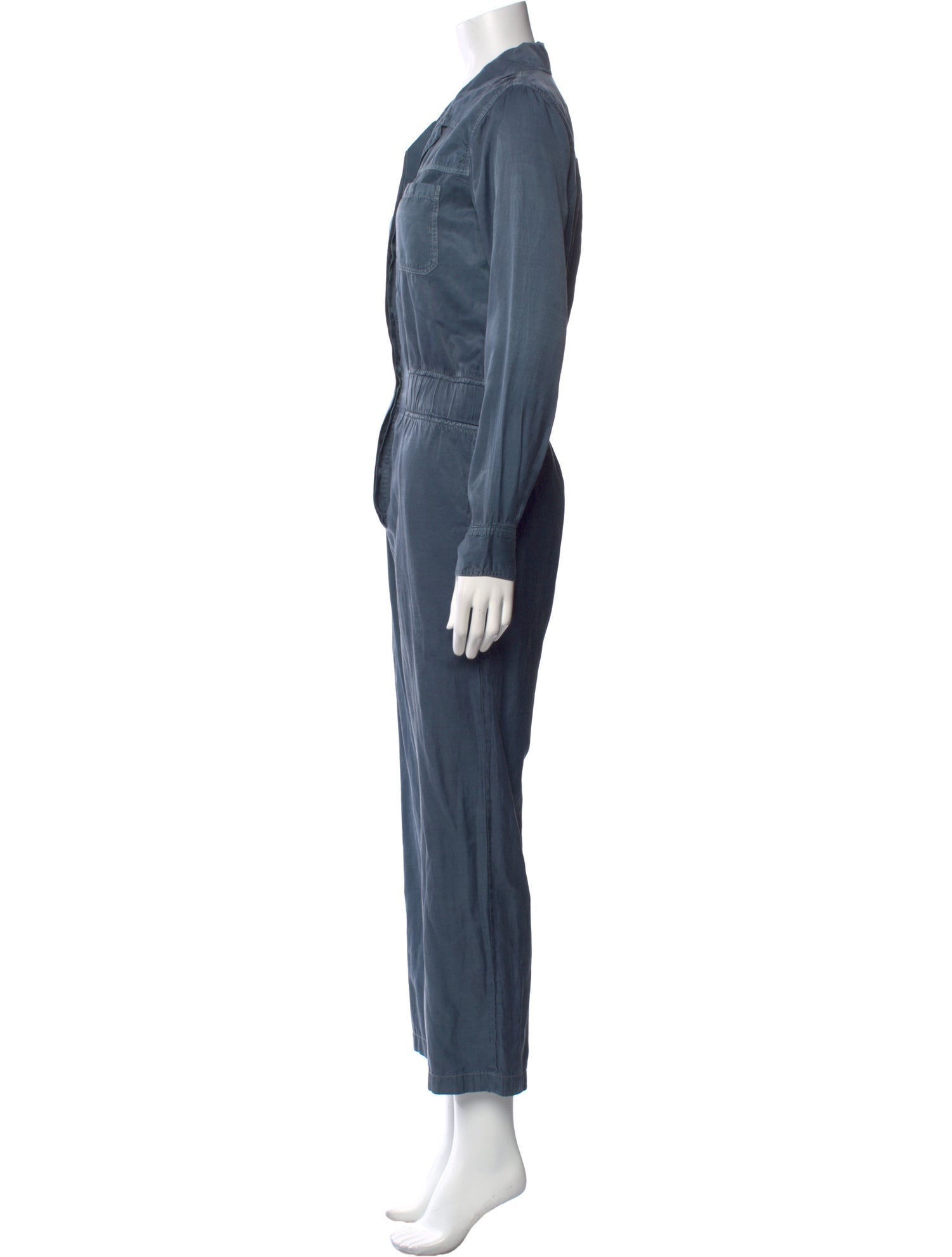 KES Silk Crew Neck Jumpsuit