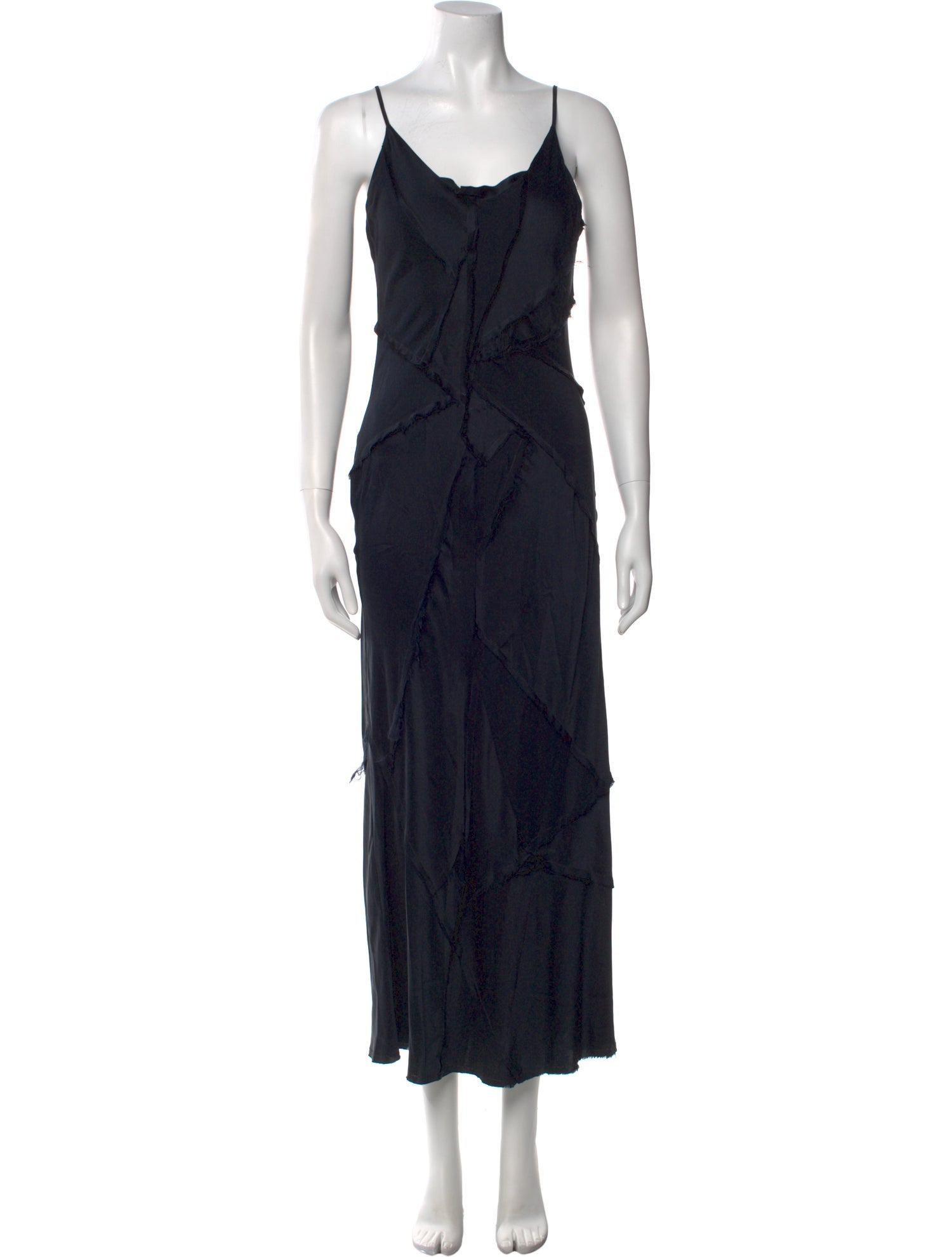 KES Silk Long Dress