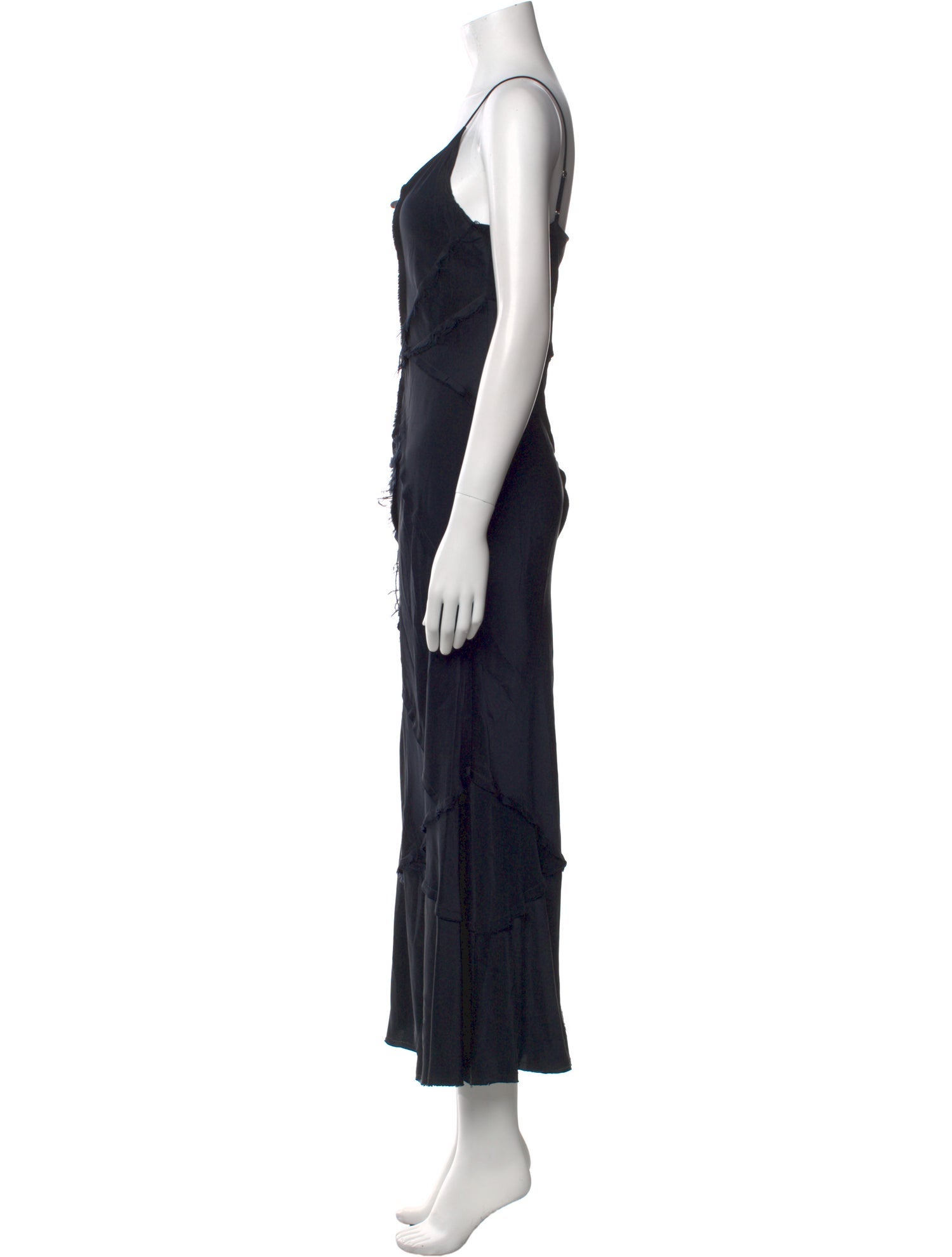 KES Silk Long Dress
