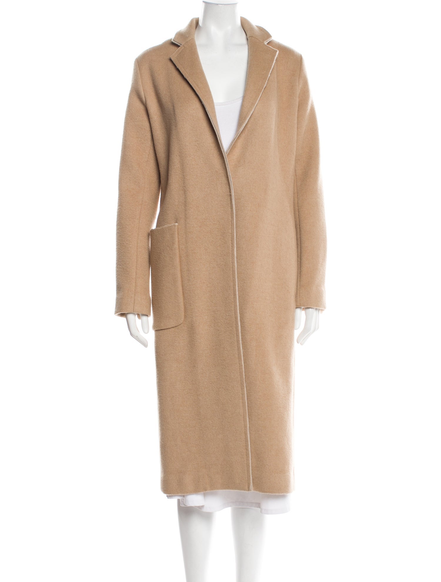 KES Wool Faux Fur Coat