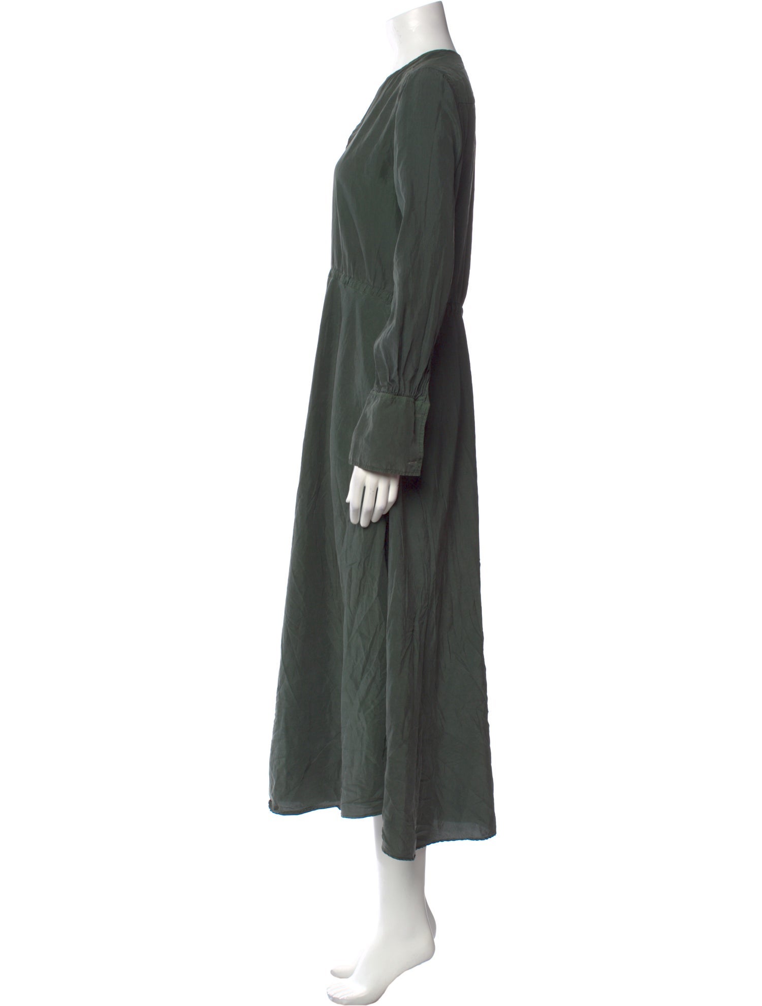 KES Silk Long Dress