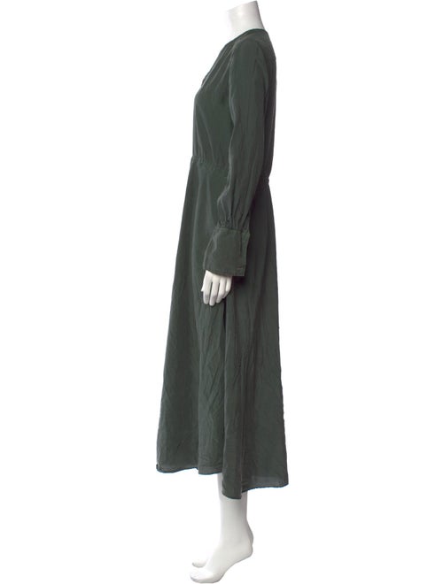 KES Silk Long Dress