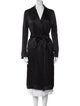 KES Silk Trench Coat
