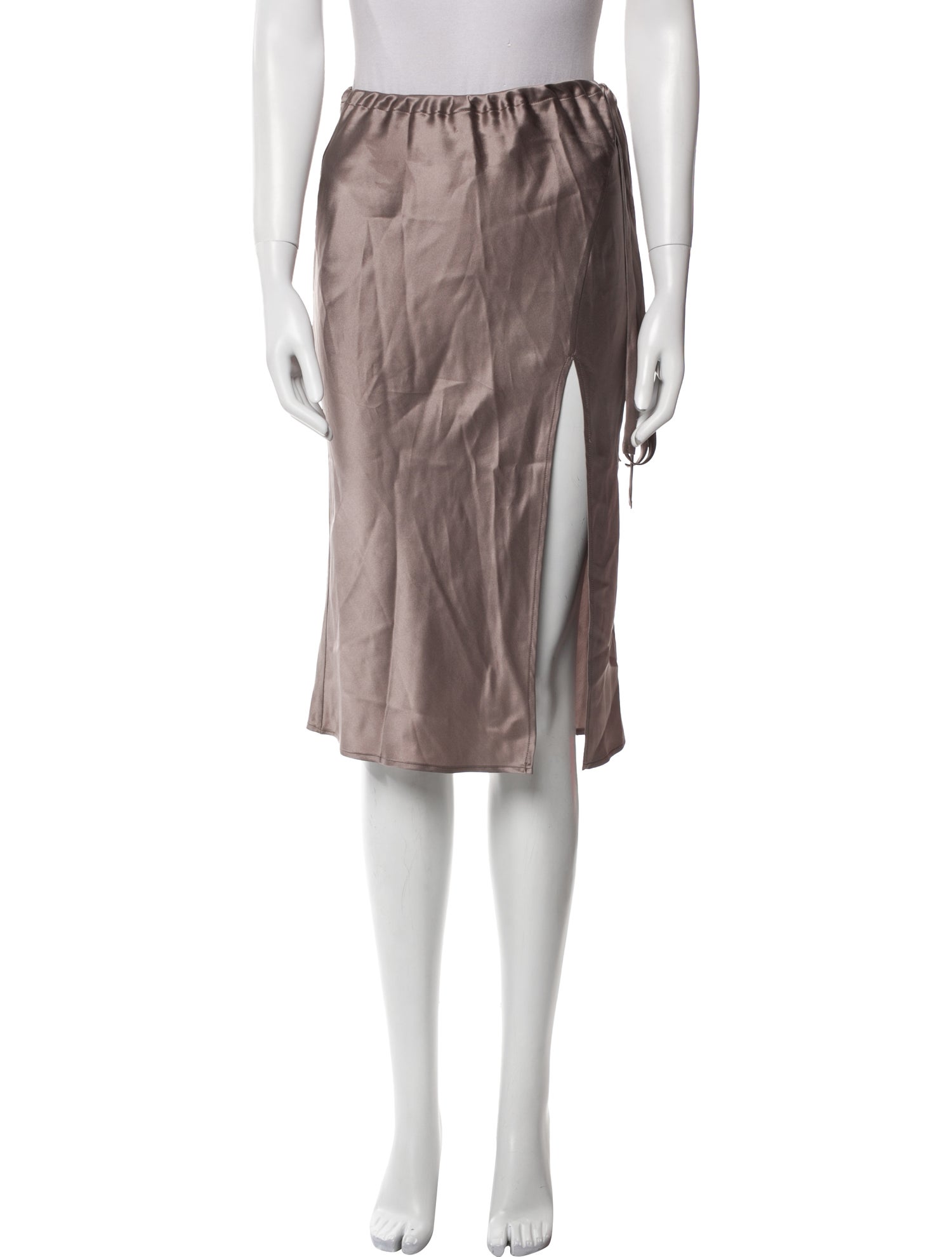 KES Silk Knee-Length Skirt w/ Tags