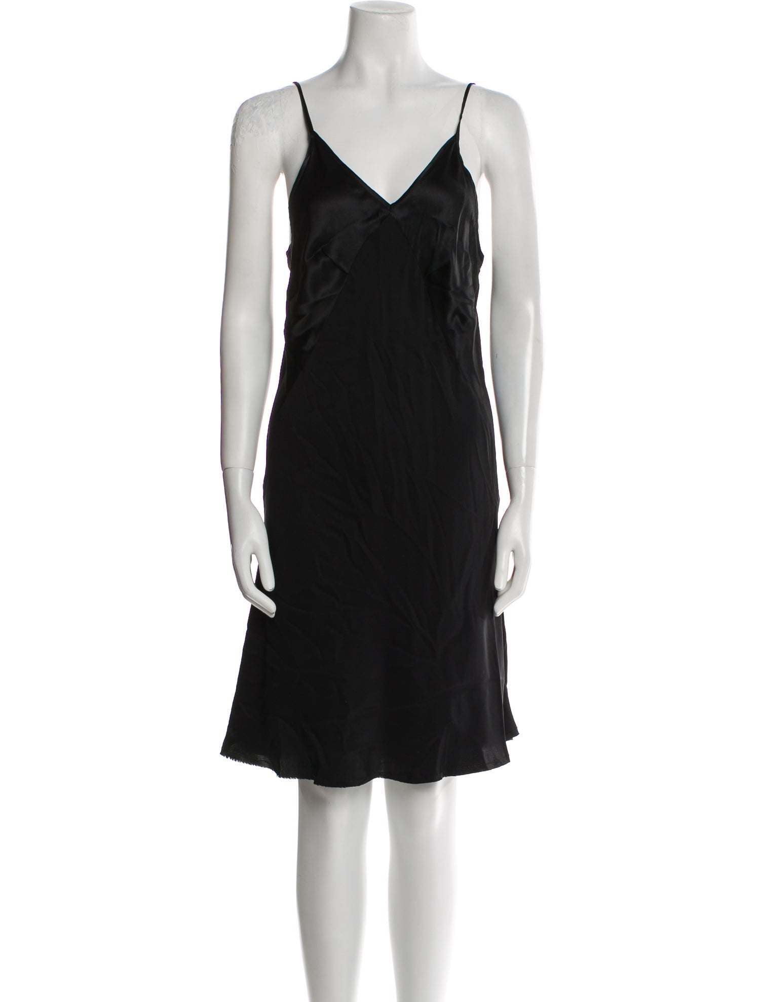 KES Silk Knee-Length Dress