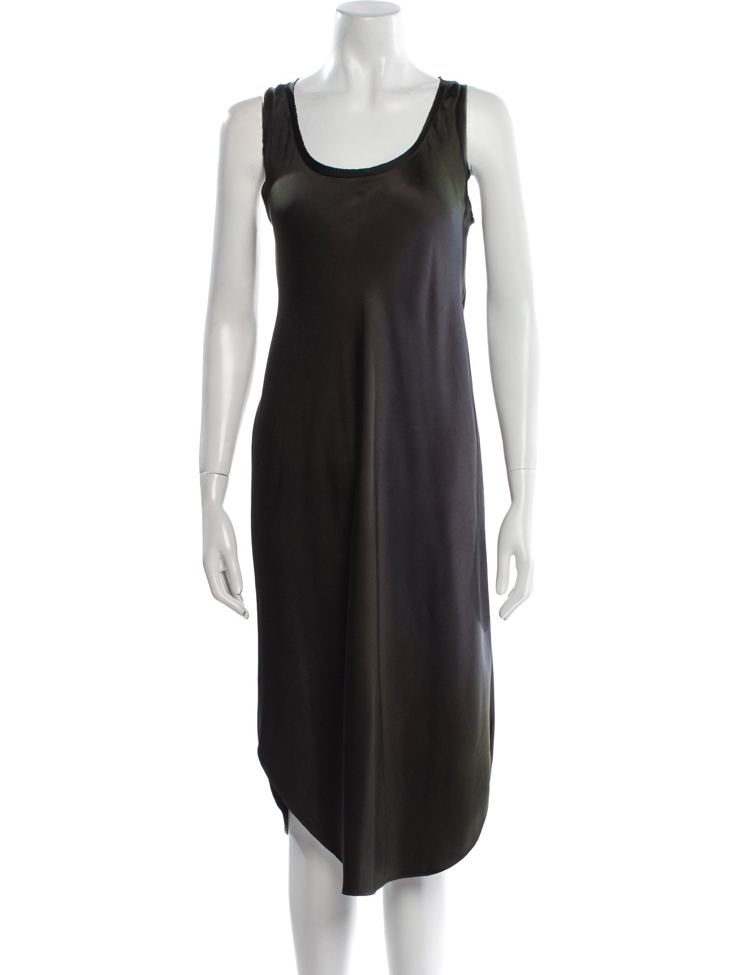 KES Silk Midi Length Dress
