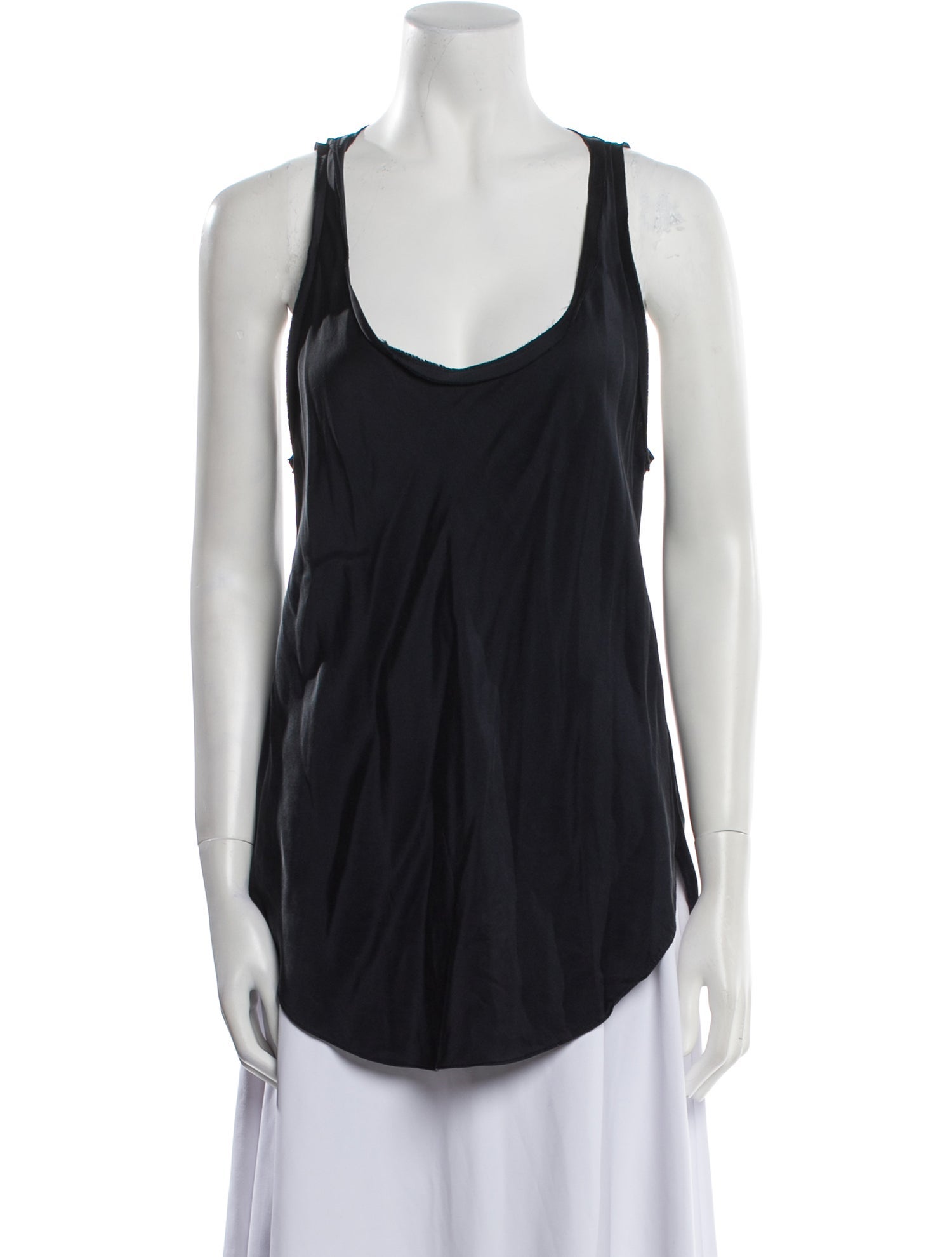 KES Silk Scoop Neck Top