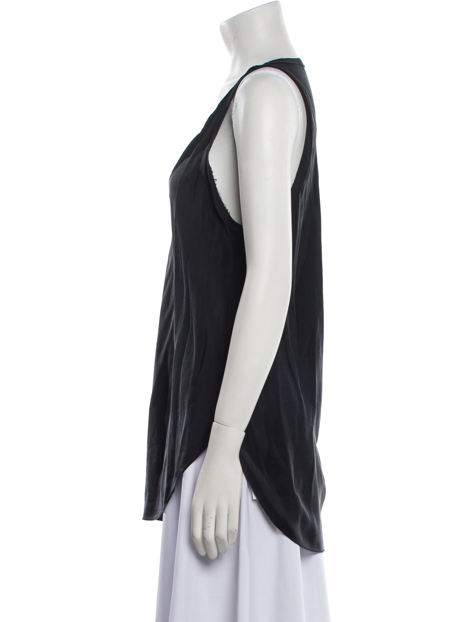 KES Silk Scoop Neck Top