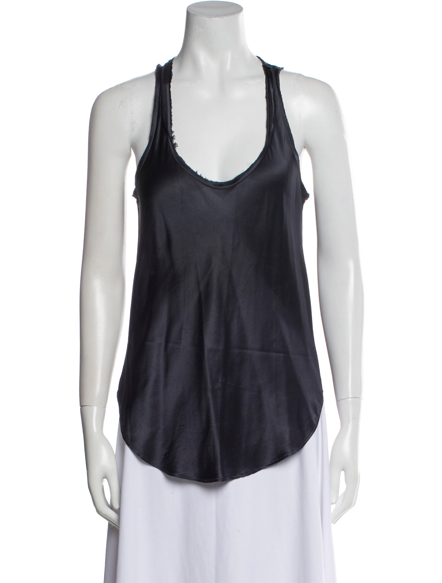 KES Silk Scoop Neck Top