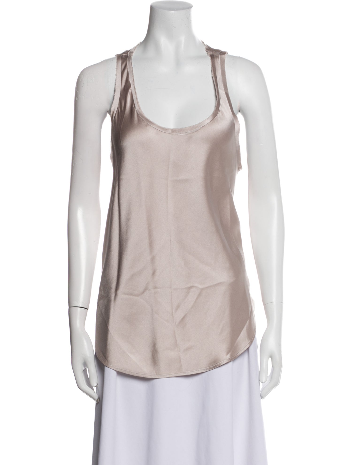 KES Silk Scoop Neck Top