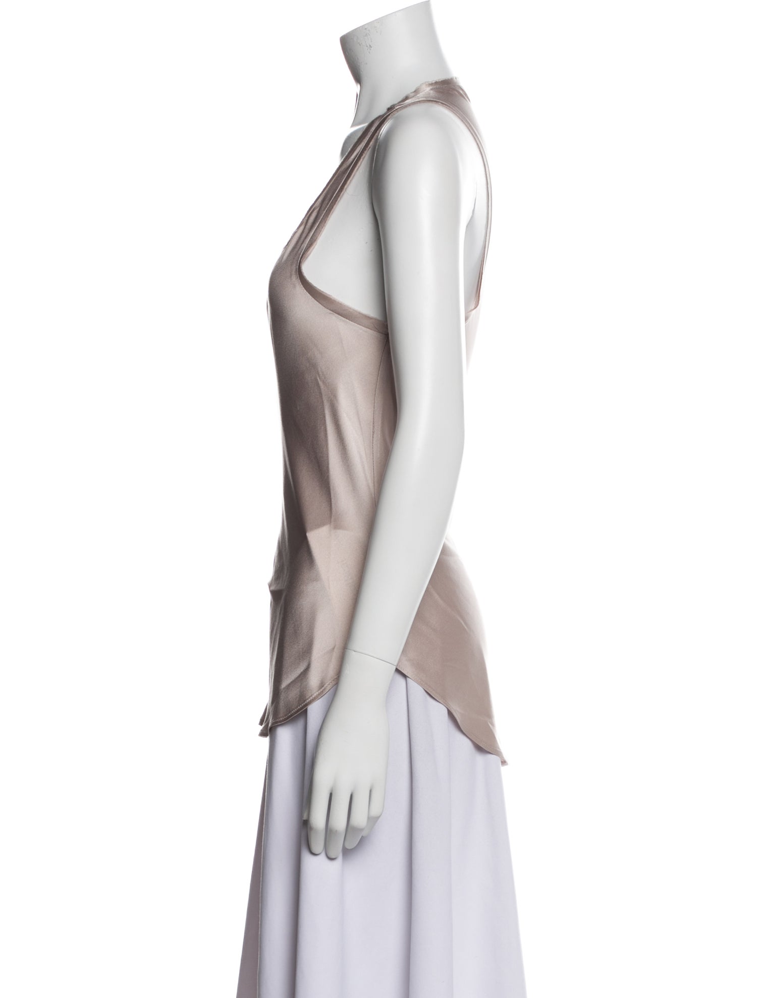 KES Silk Scoop Neck Top