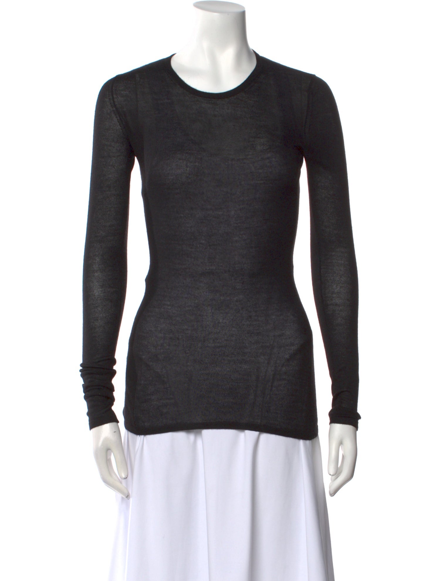 KES Cashmere Crew Neck T-Shirt