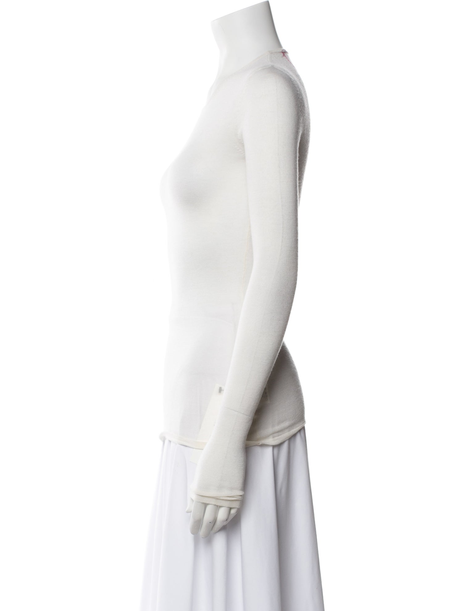 KES Cashmere Crew Neck Top