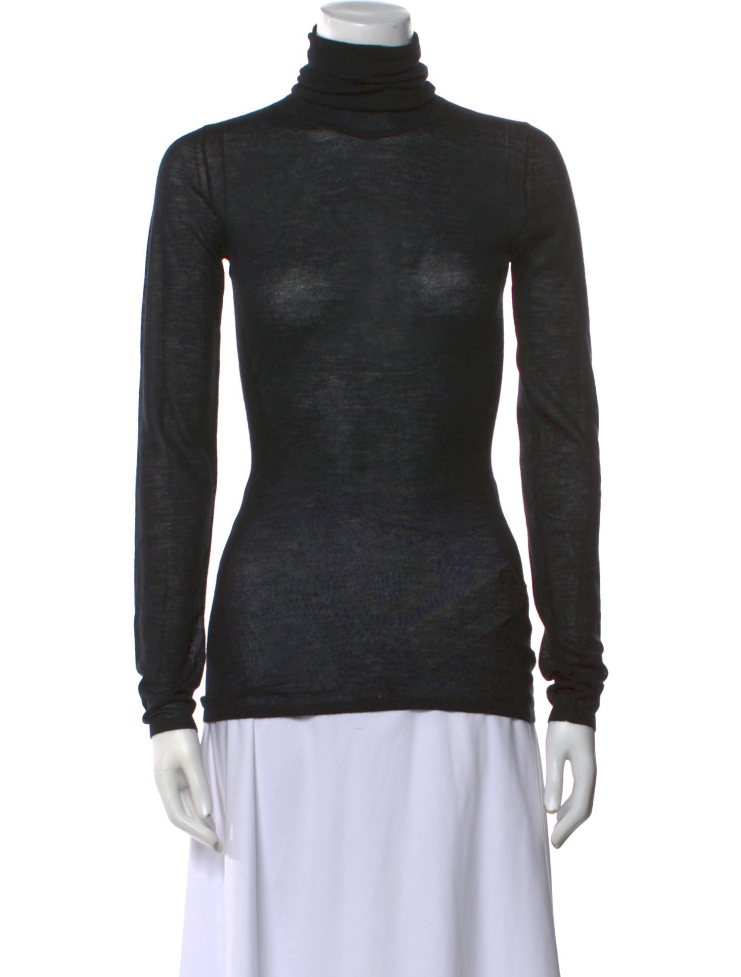 KES Cashmere Turtleneck Top