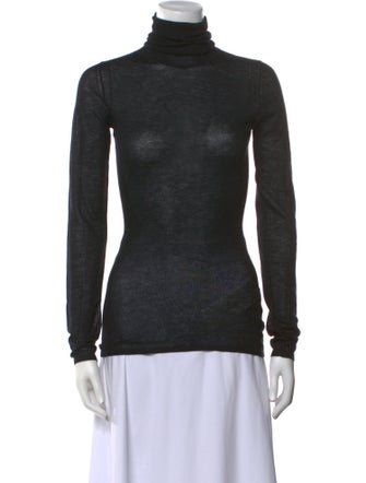 KES Cashmere Turtleneck Top