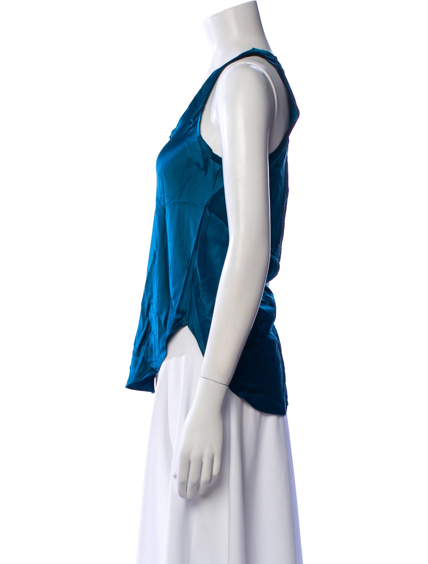 KES Silk Scoop Neck Top w/ Tags