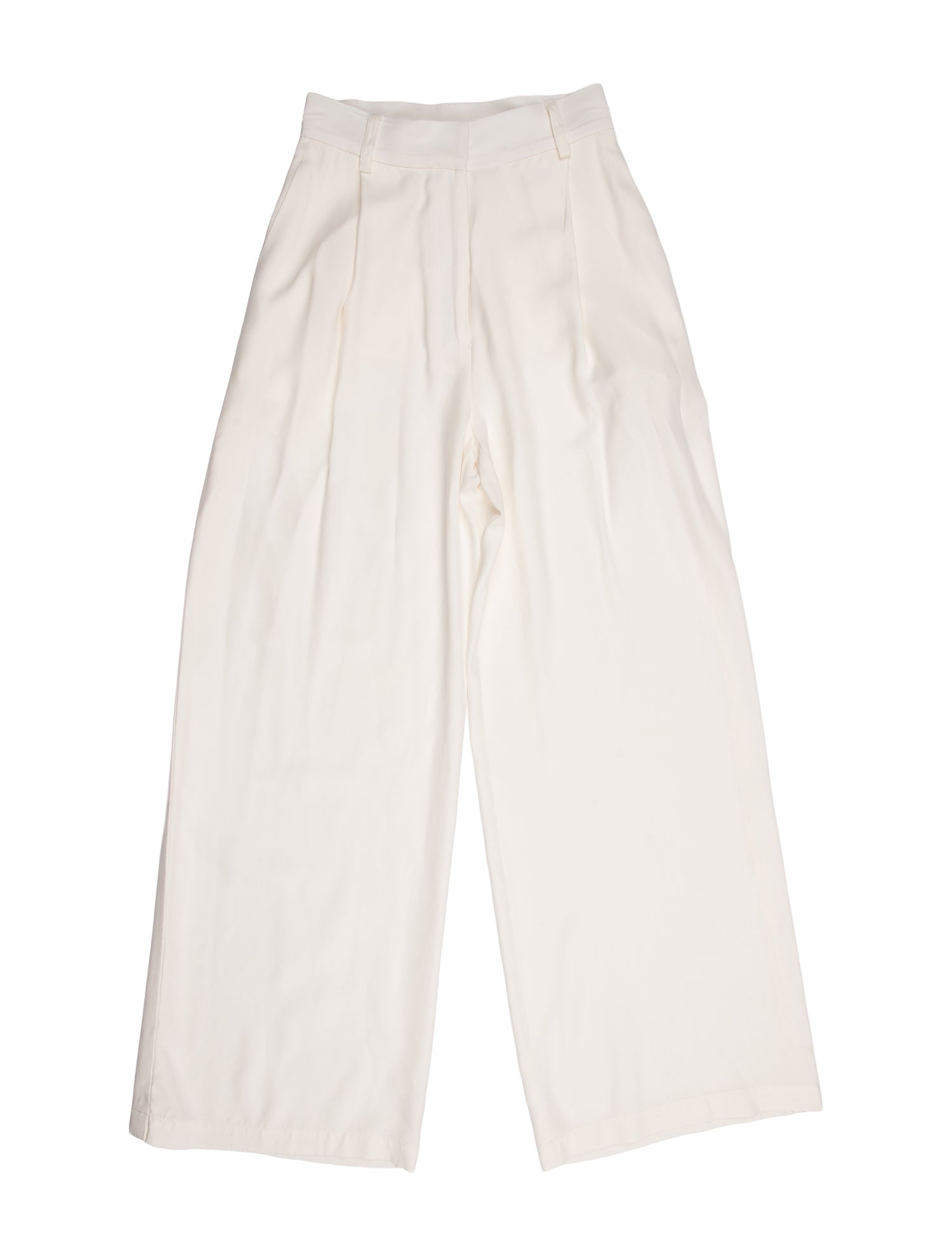 KES Silk Wide Leg Pants
