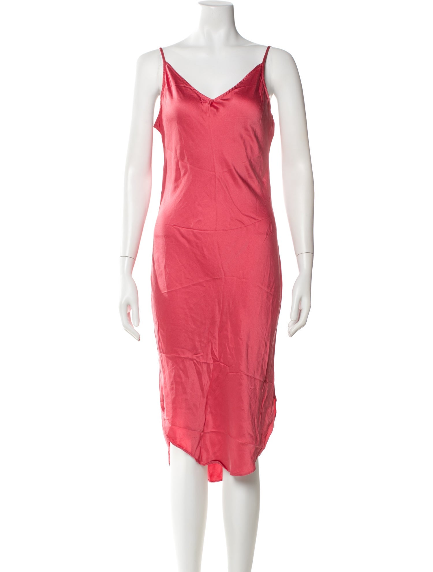 KES Silk Midi Length Dress