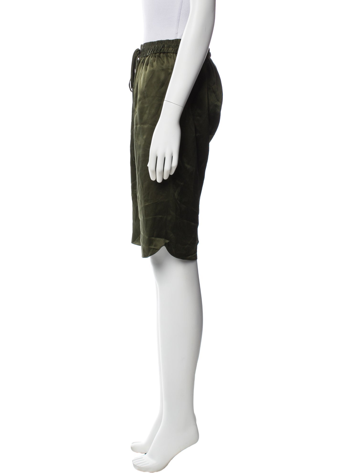 KES Silk Knee-Length Shorts w/ Tags