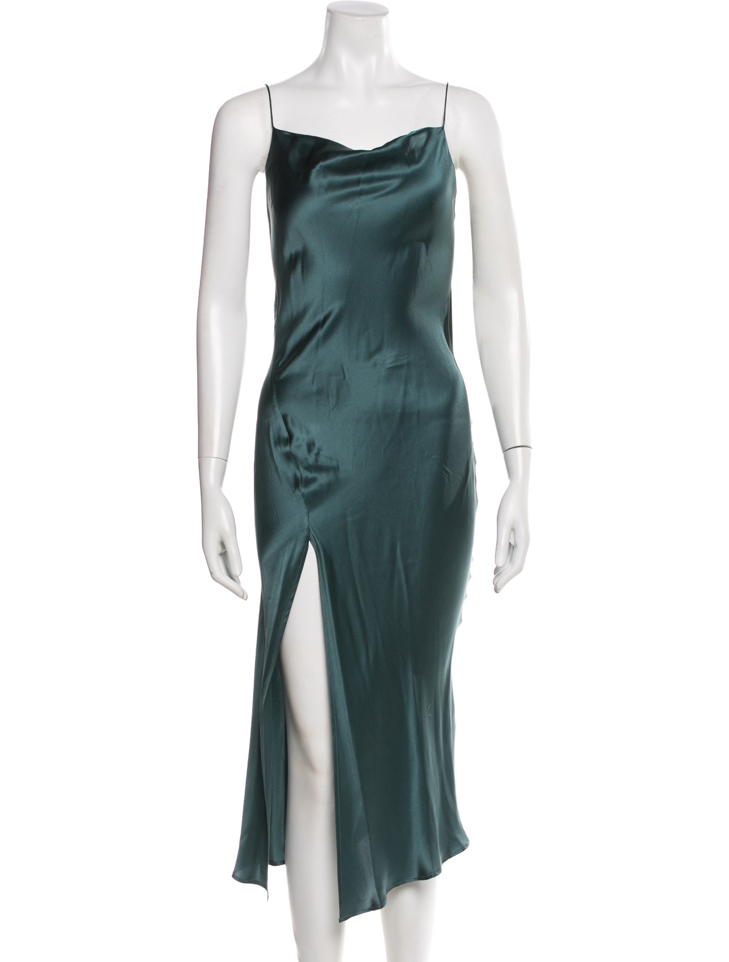 KES Silk Long Dress