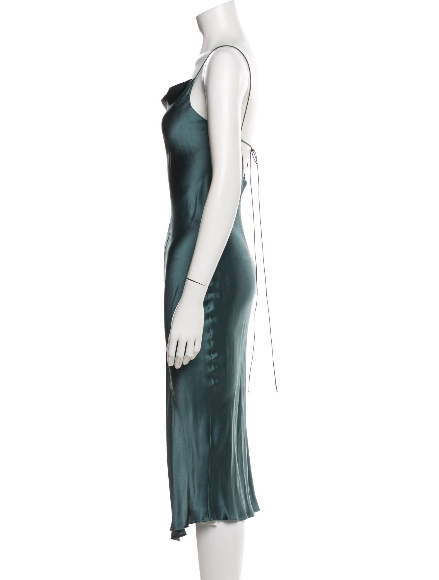 KES Silk Long Dress