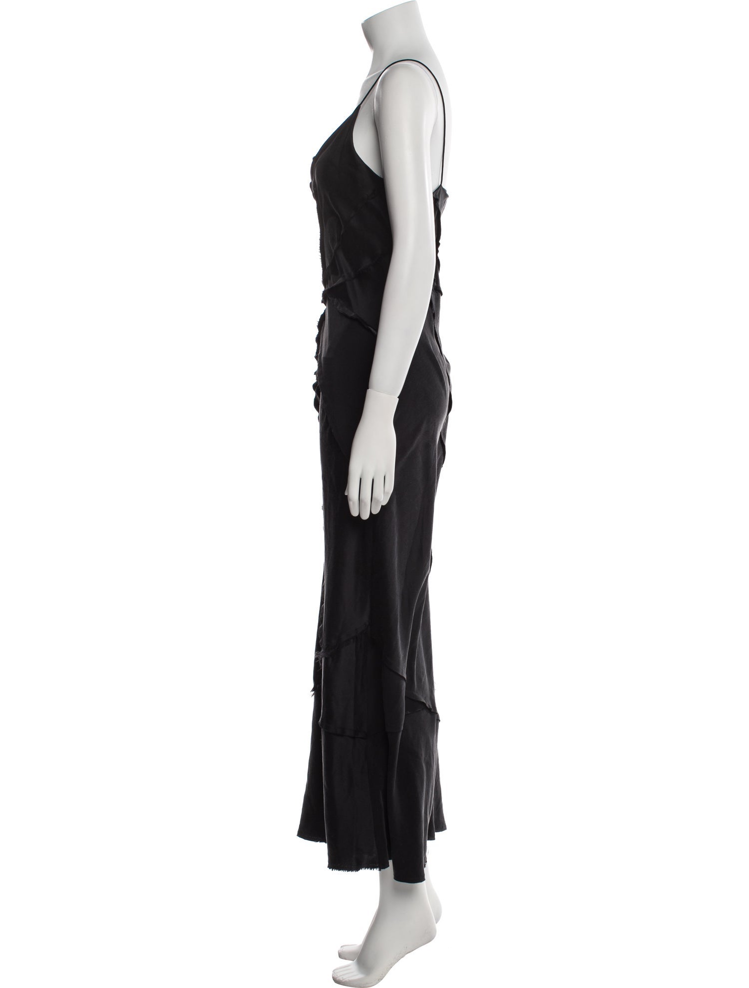 KES Silk Long Dress