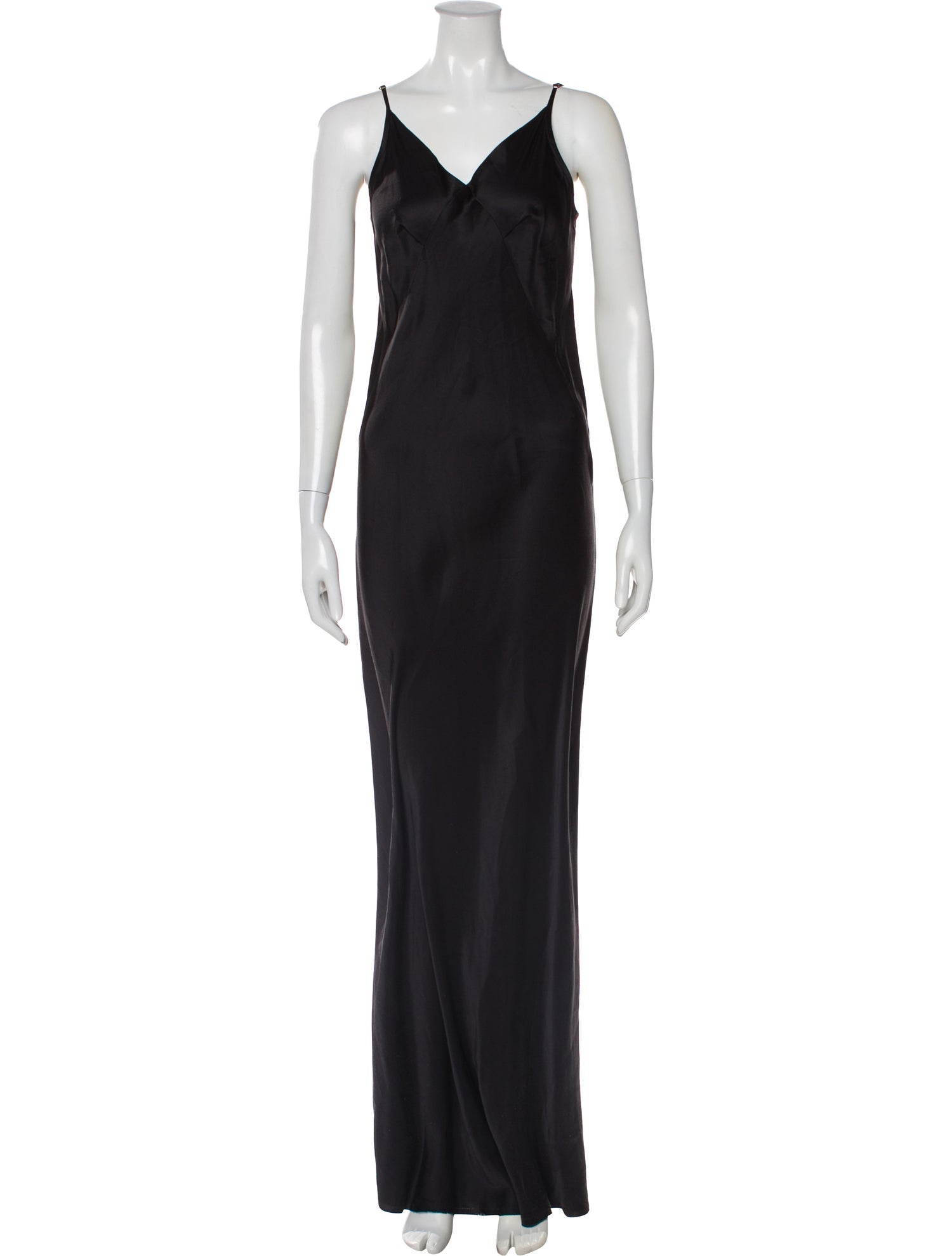 KES Silk Long Dress