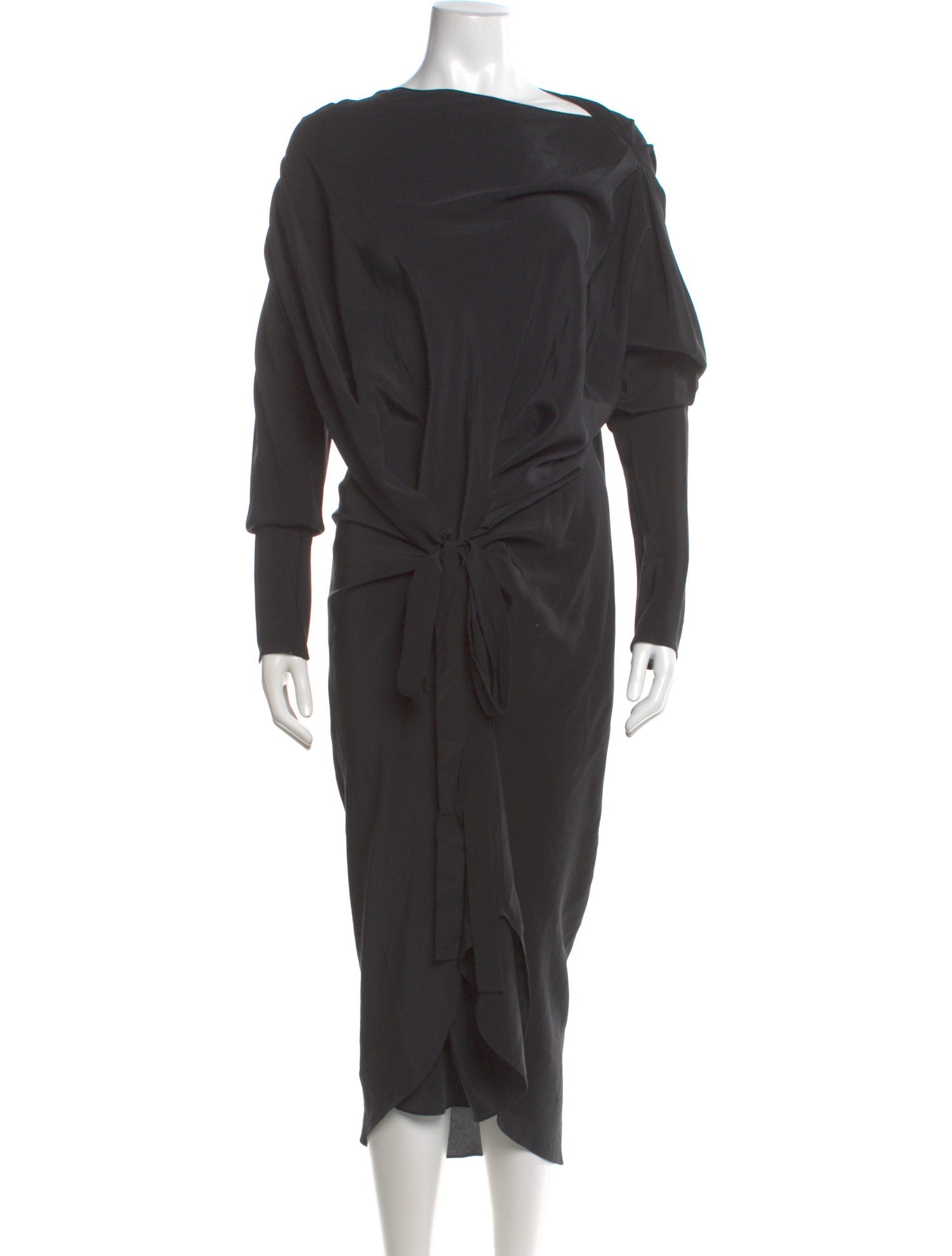 KES Silk Long Dress