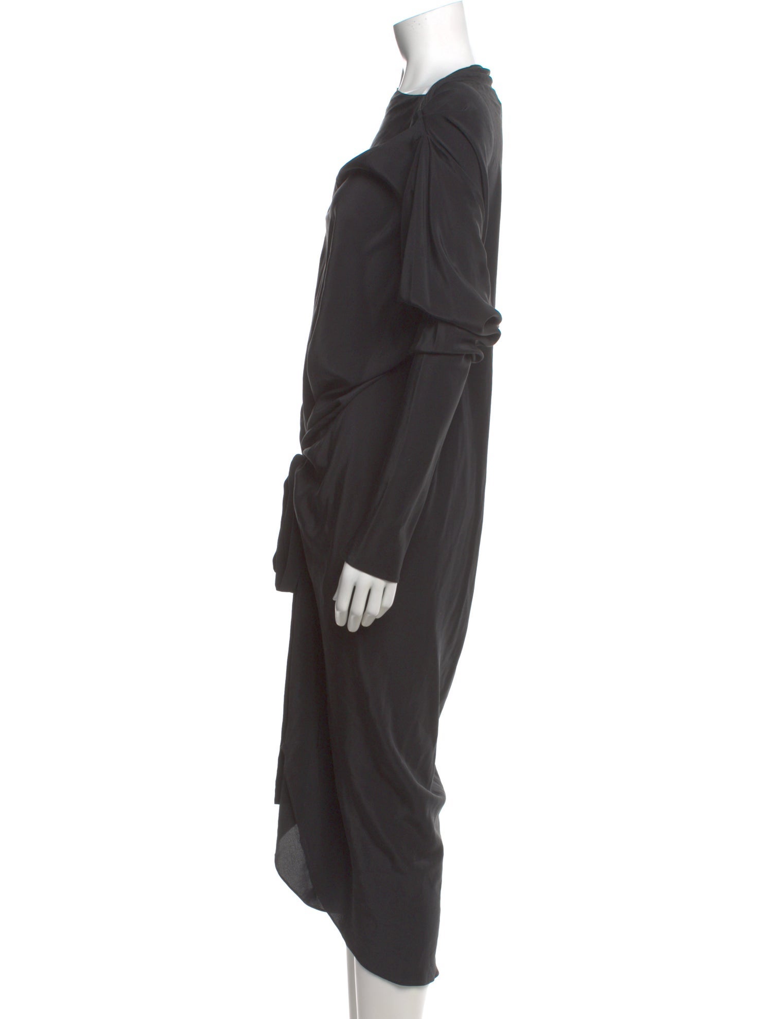 KES Silk Long Dress