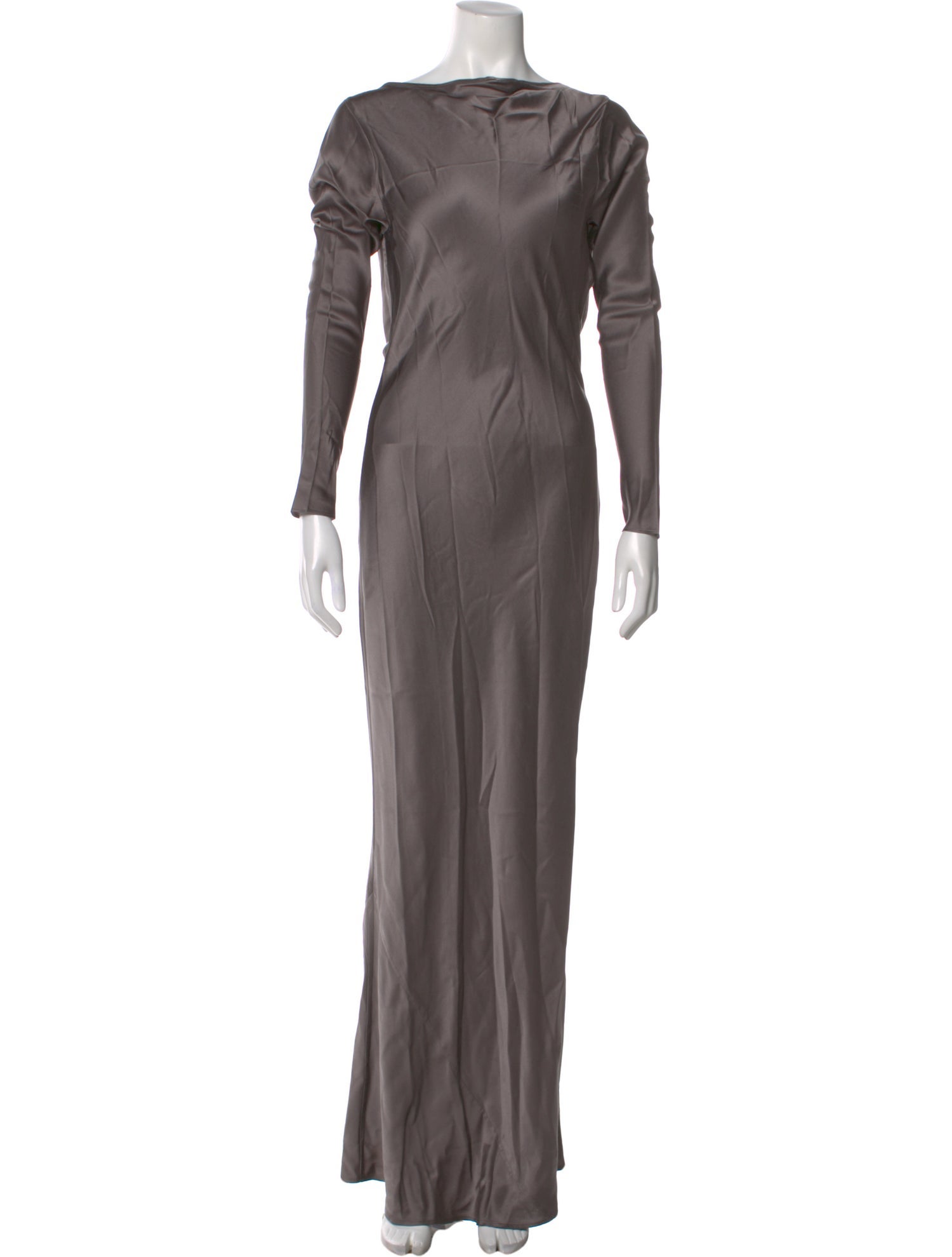 KES Silk Long Dress