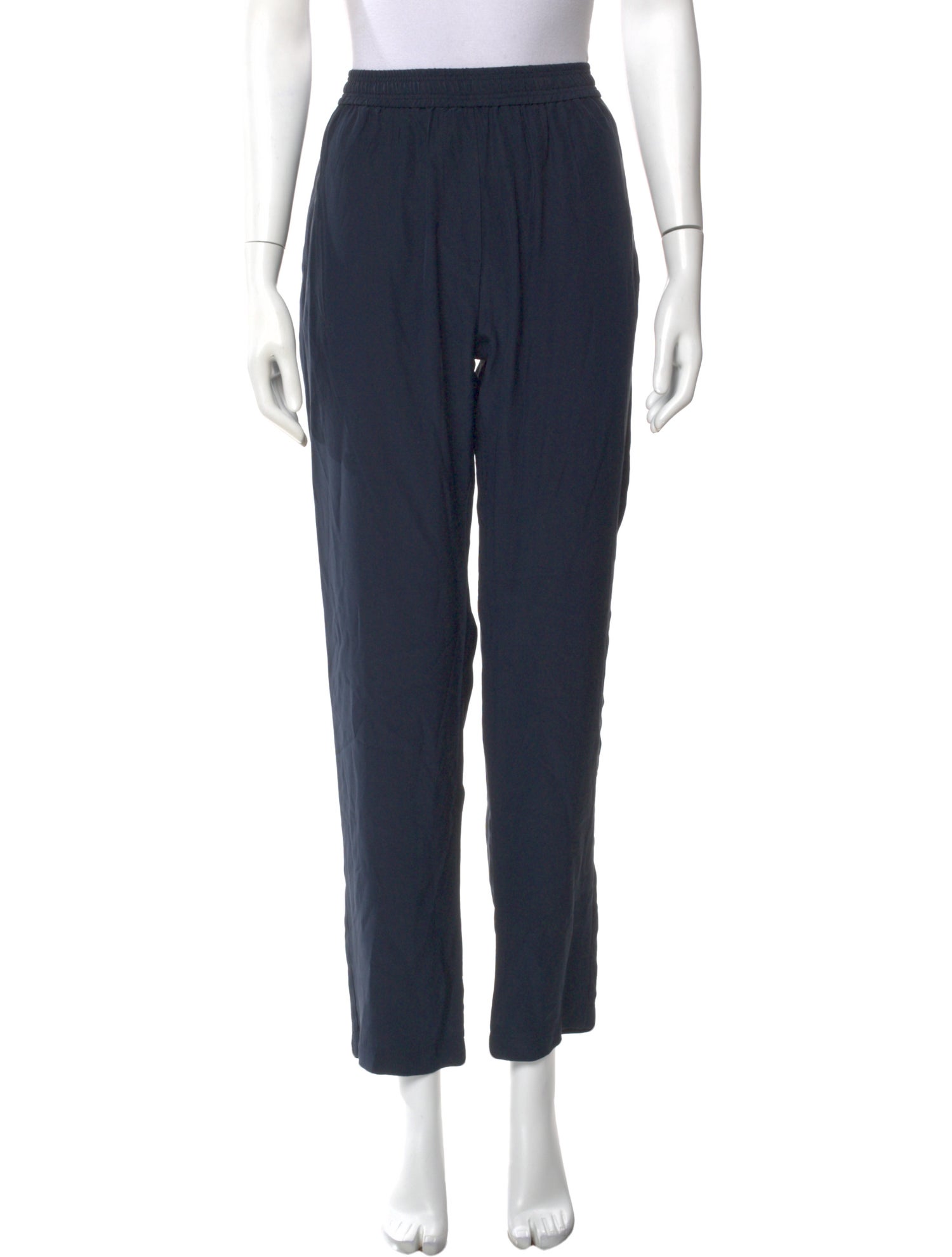 KES Silk Straight Leg Pants