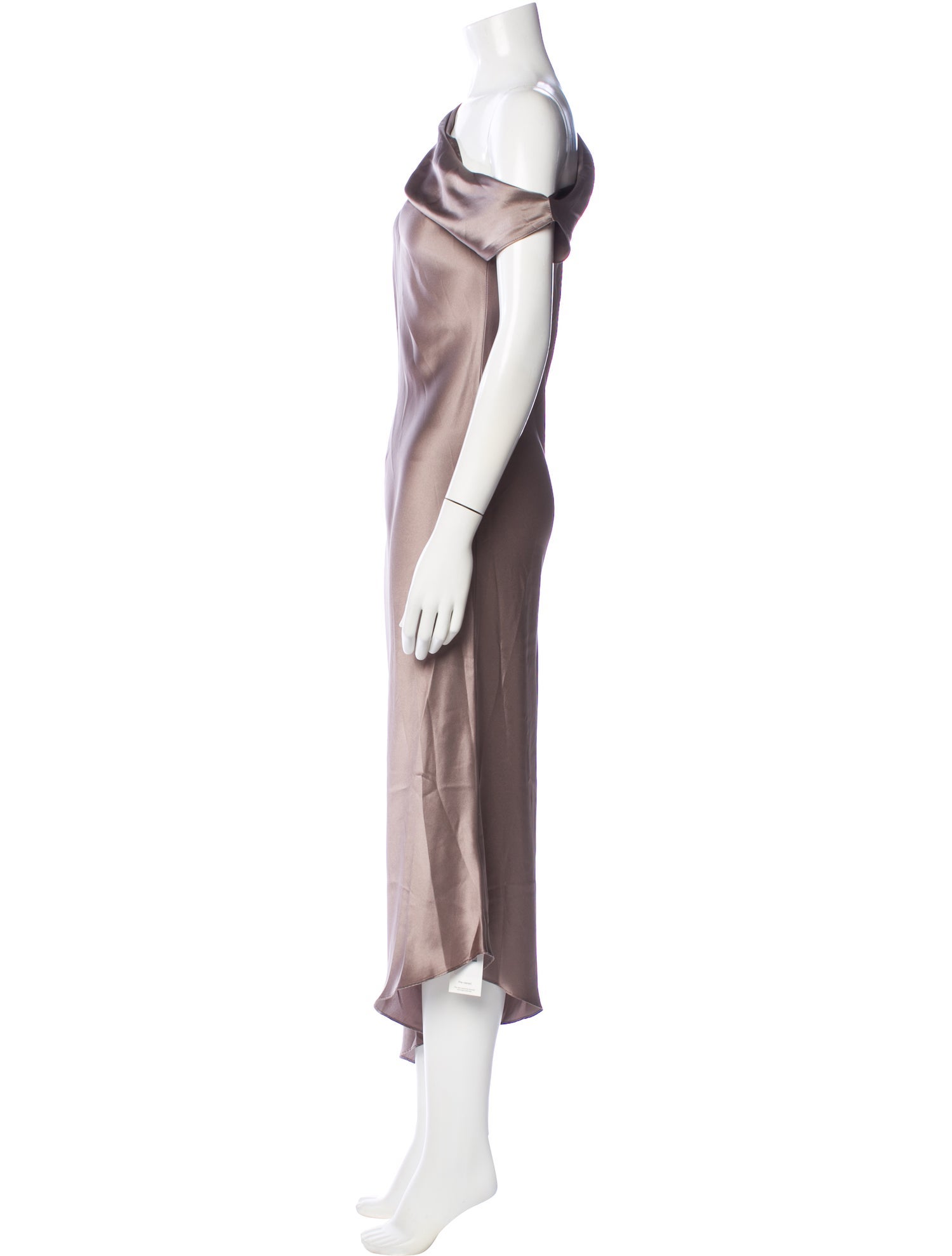 KES Silk Long Dress