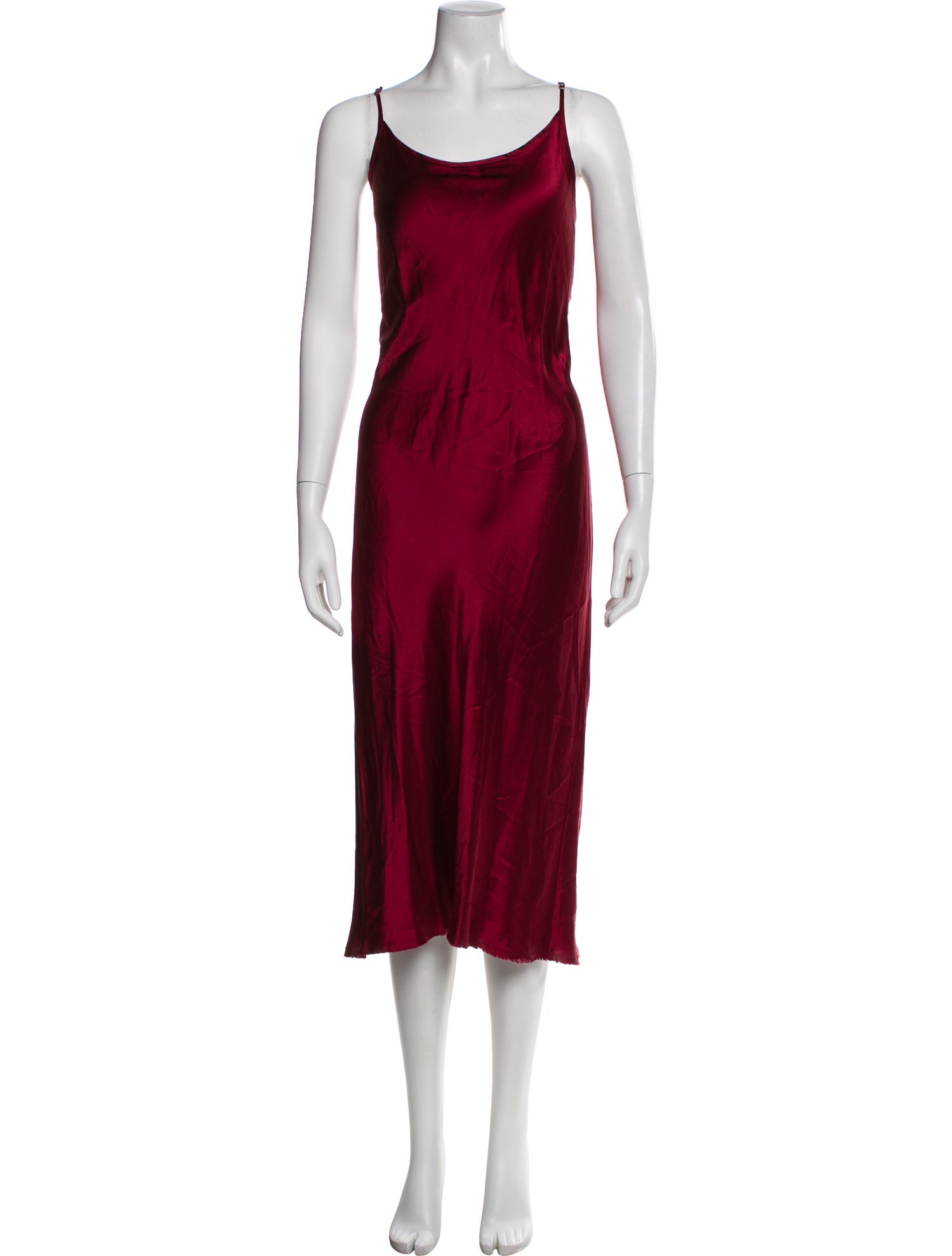 KES Silk Long Dress