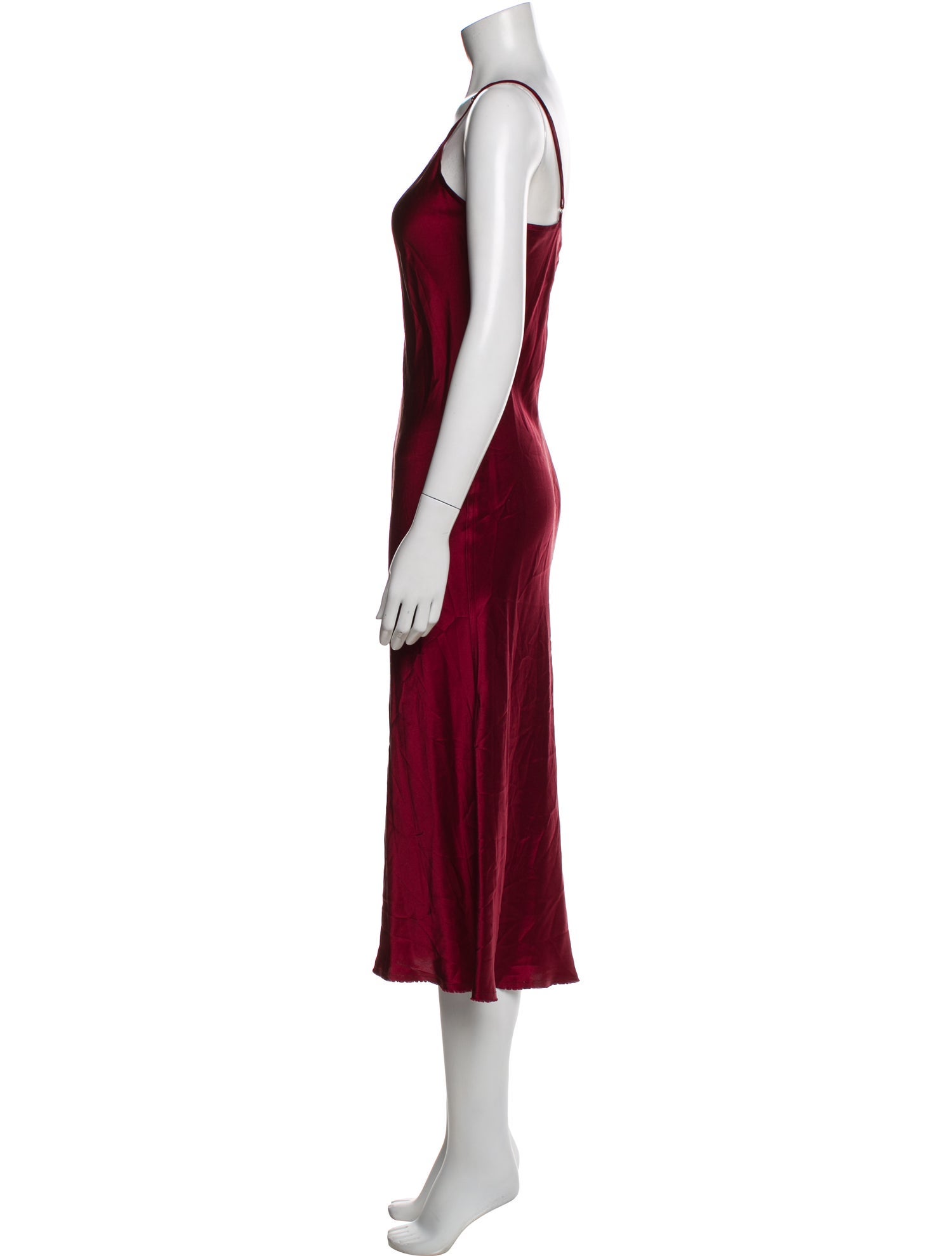KES Silk Long Dress