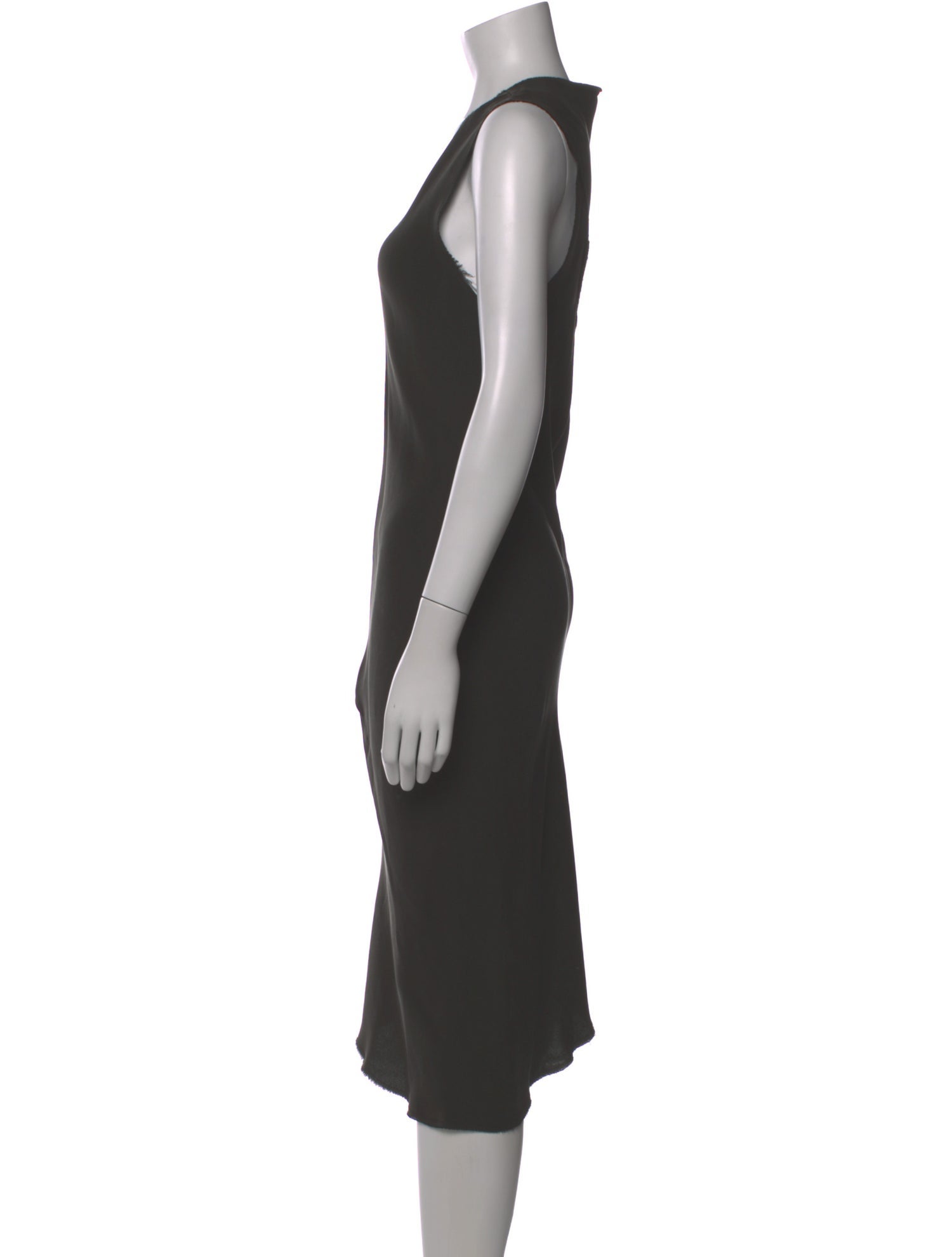 KES Silk Midi Length Dress