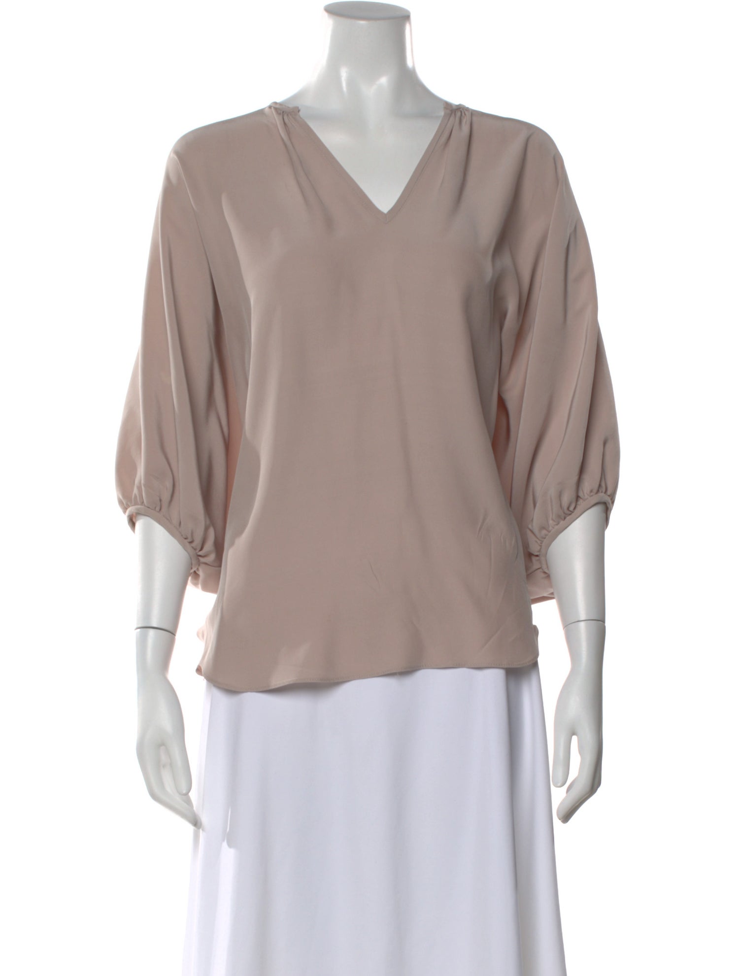 KES Silk V-Neck Top