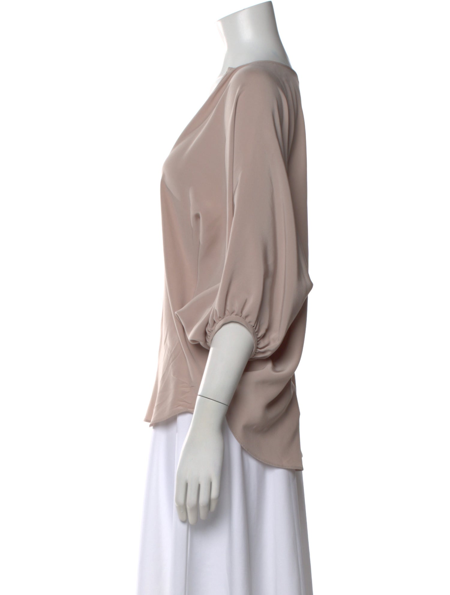 KES Silk V-Neck Top