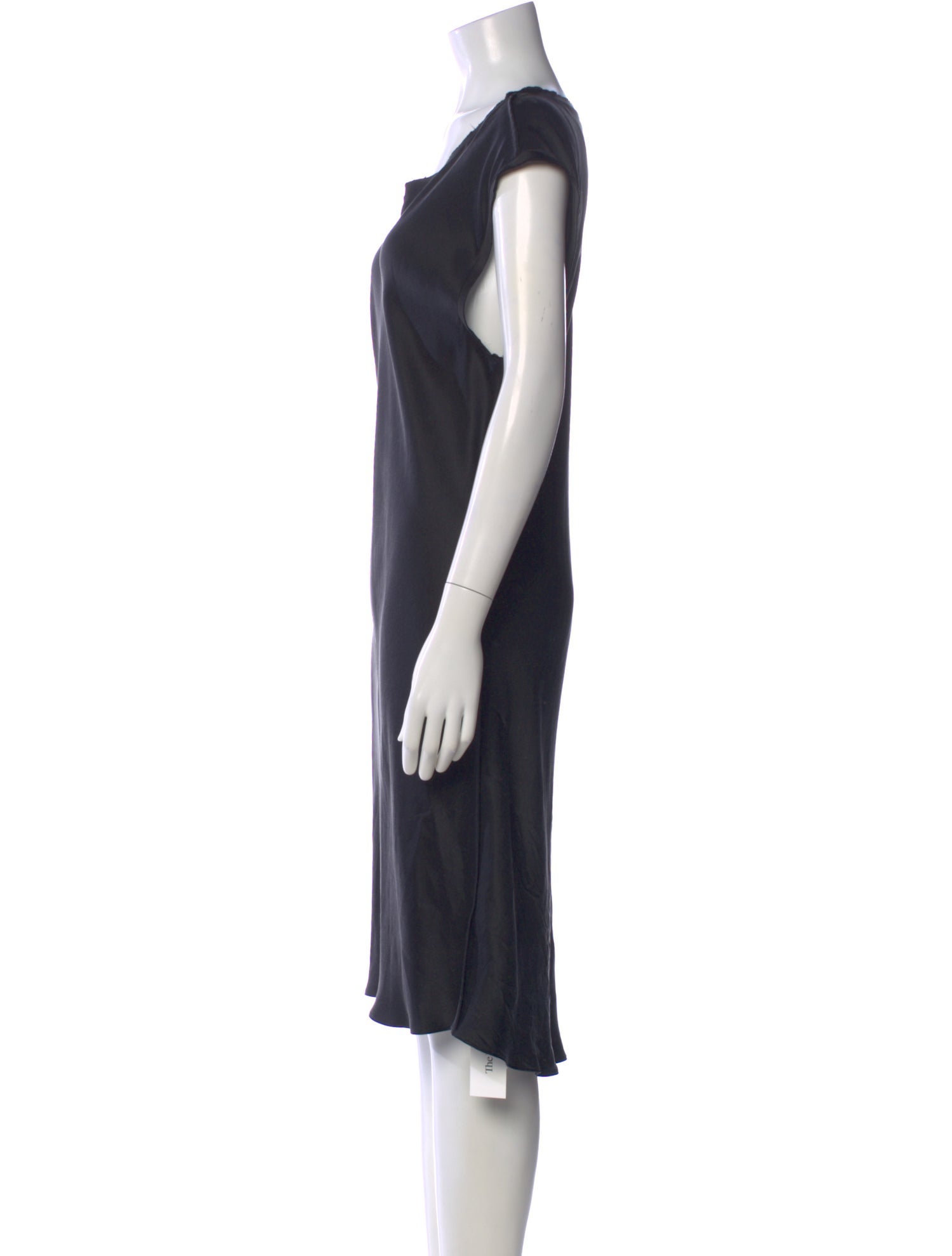 KES Silk Knee-Length Dress